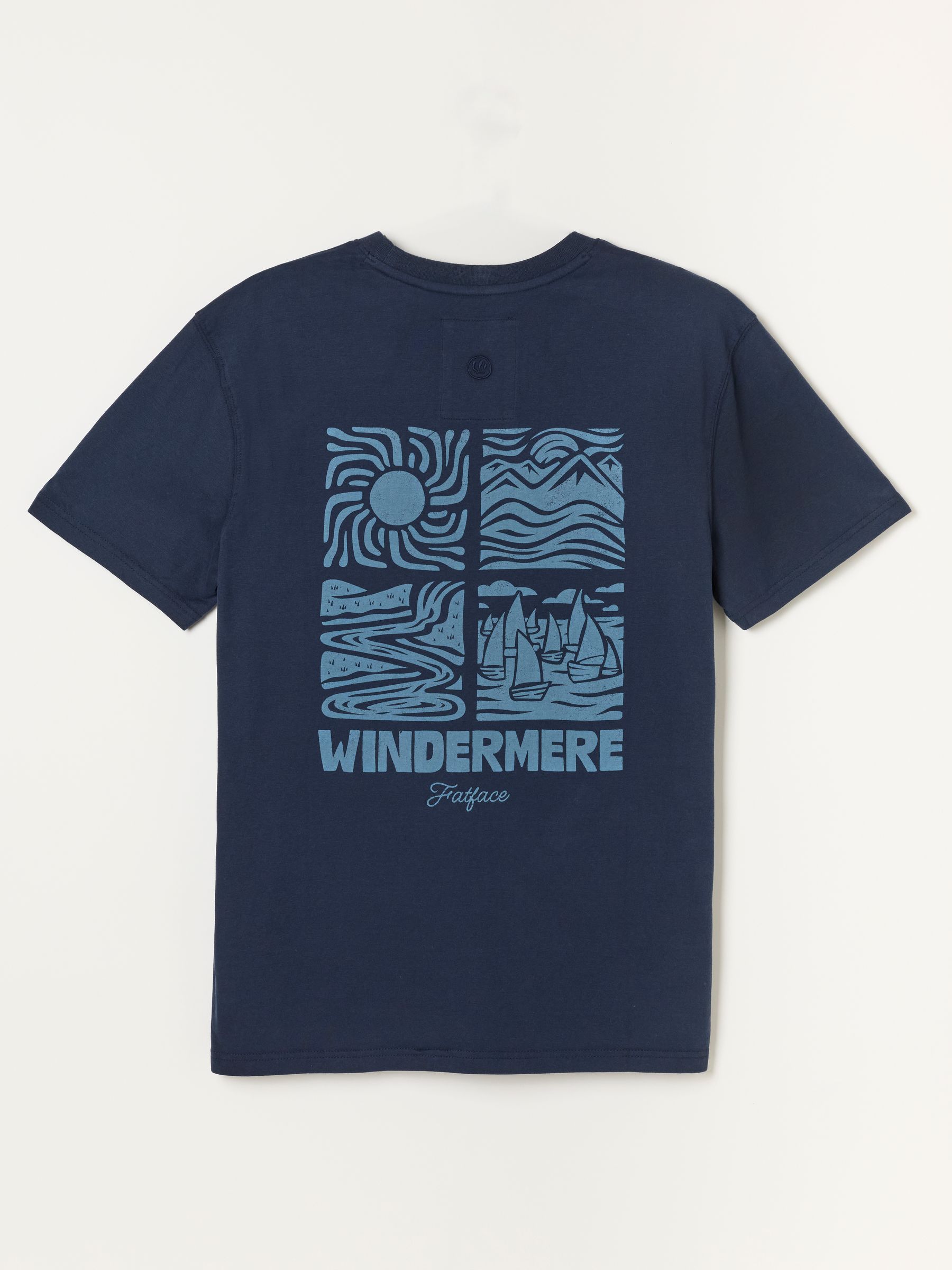 Navy Windermere Graphic  T-Shirt - Image 5 of 5
