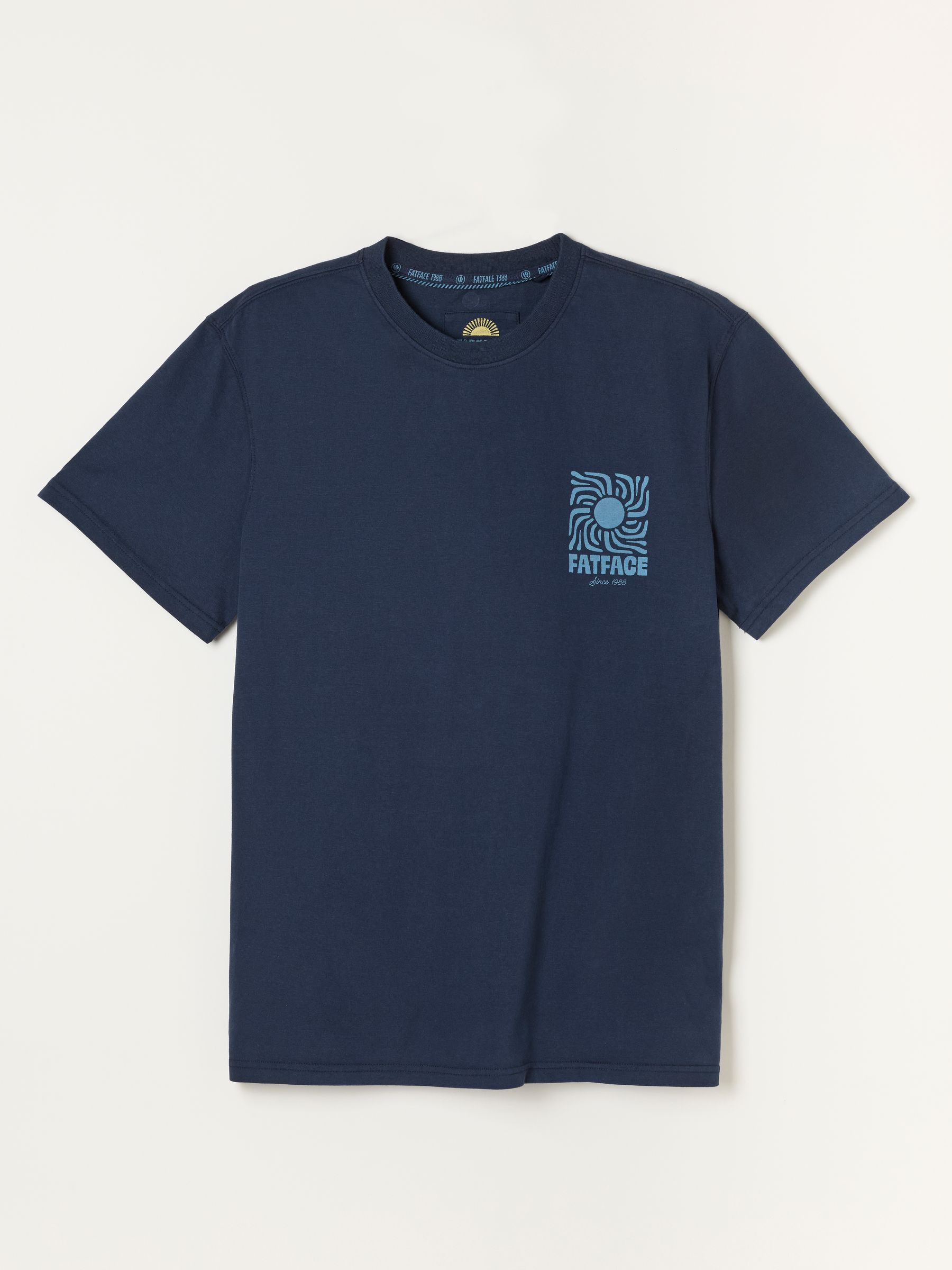 Navy Edinburgh Graphic  T-Shirt - Image 5 of 6