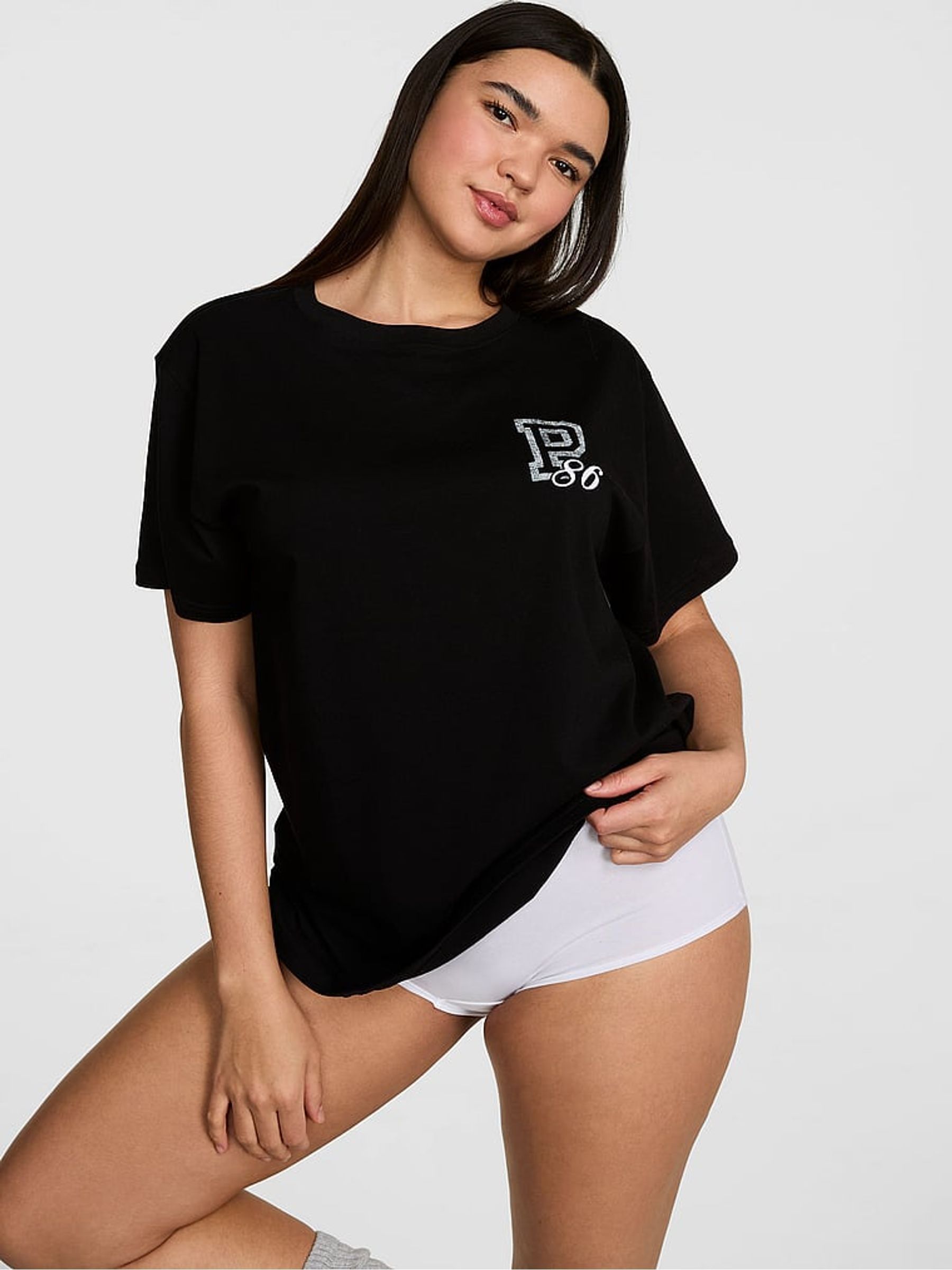 Black Graphic T-Shirt - Image 1 of 2