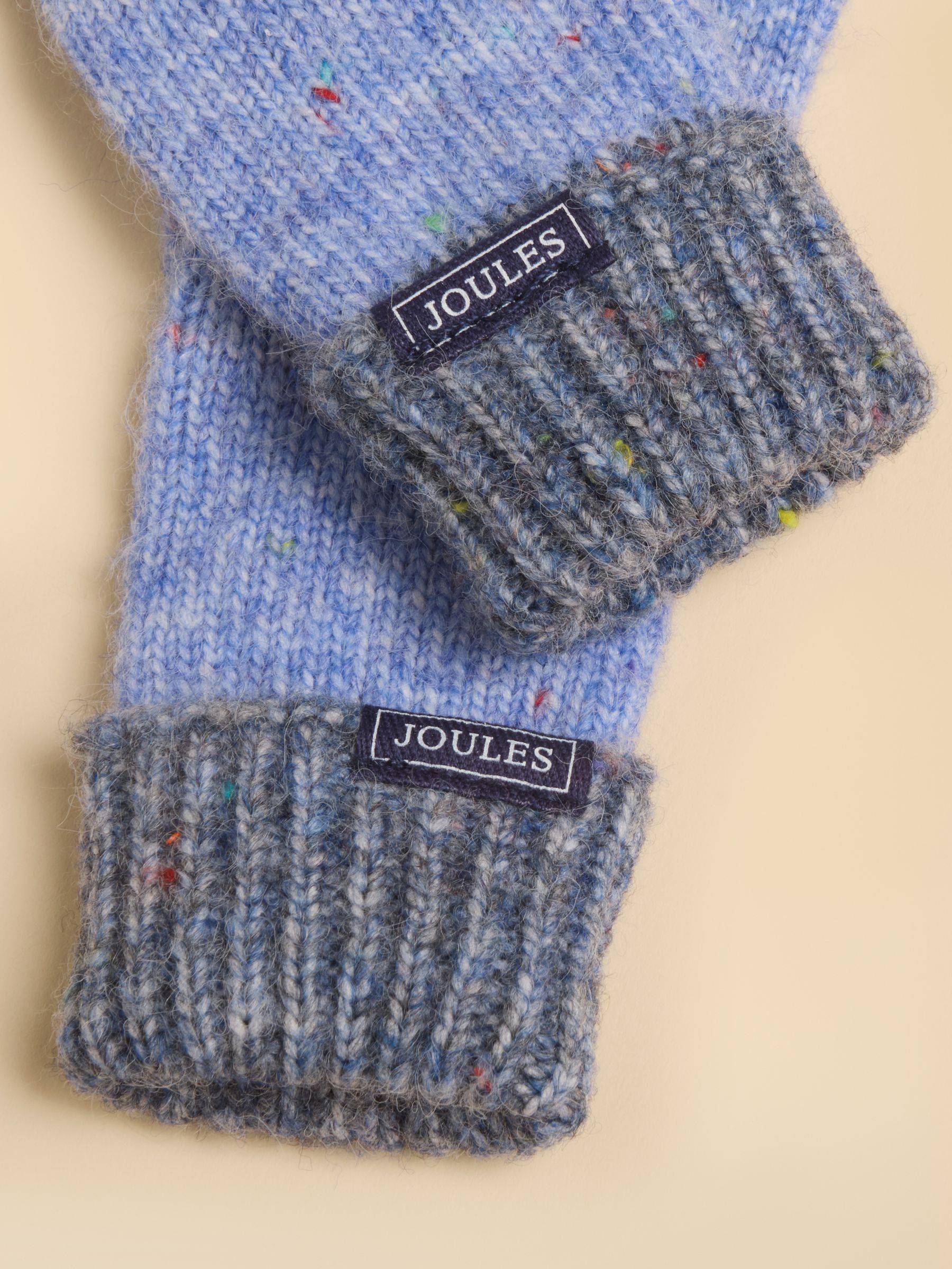 Colourblock Blue Gloves - Image 3 of 3