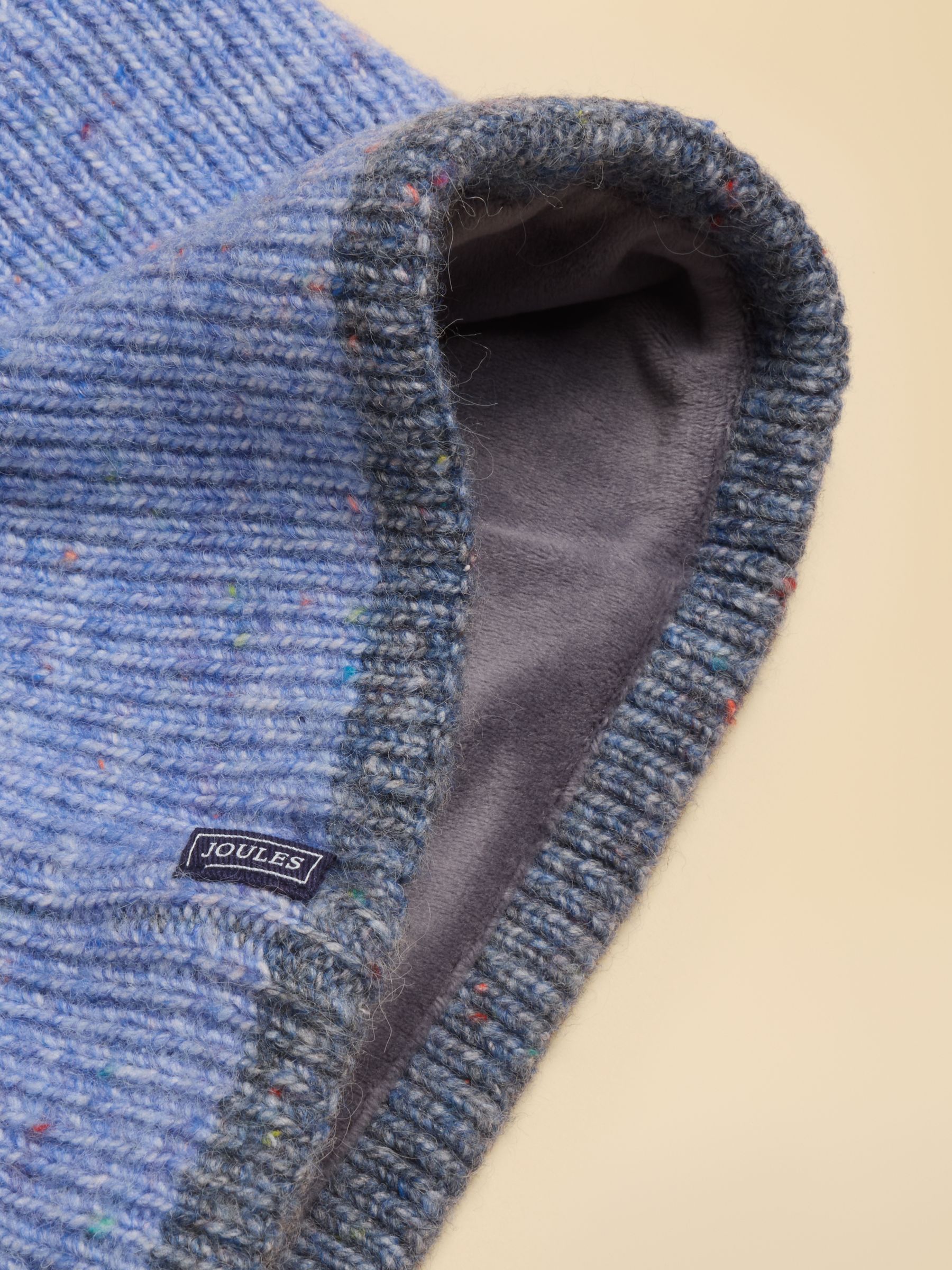 Colour Block Blue Lined Snood - Image 3 of 3 Colour Block Blue Lined Snood - Image 3 of 3