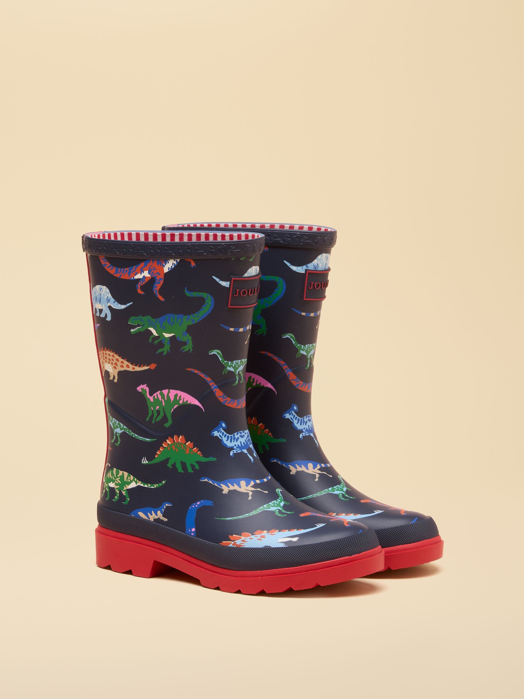 Kids' Navy Dino Printed Welly - Image 1 of 6