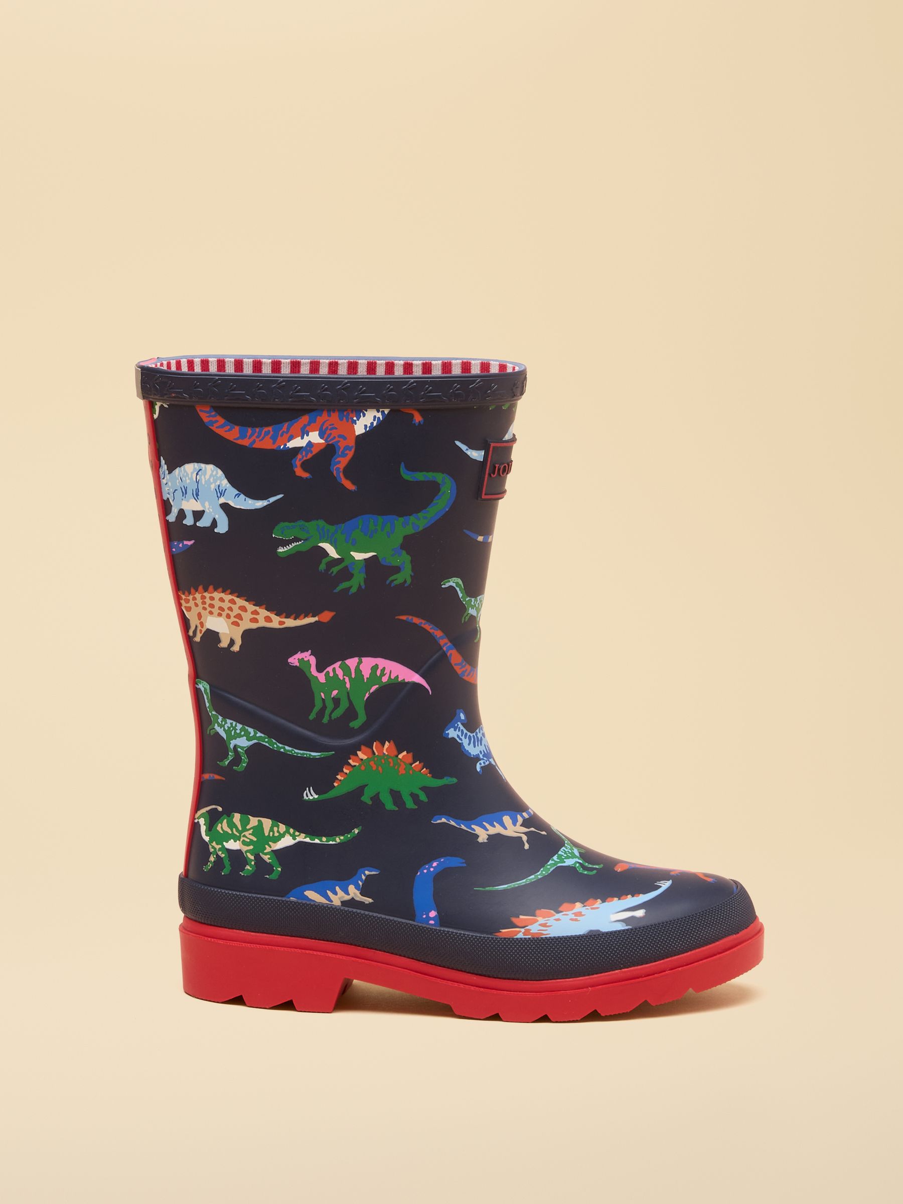 Kids' Navy Dino Printed Welly - Image 3 of 6
