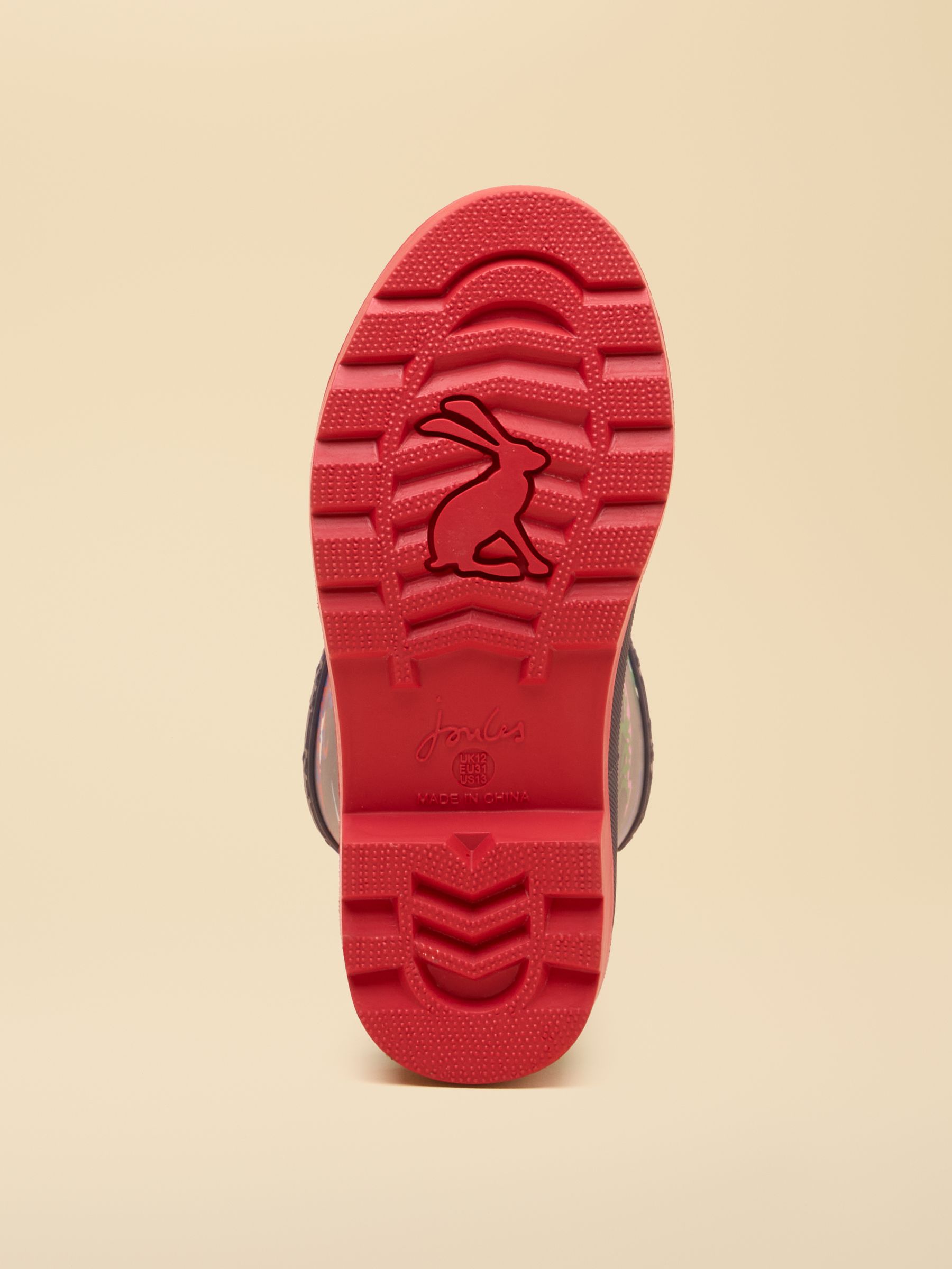 Kids' Navy Dino Printed Welly - Image 4 of 6