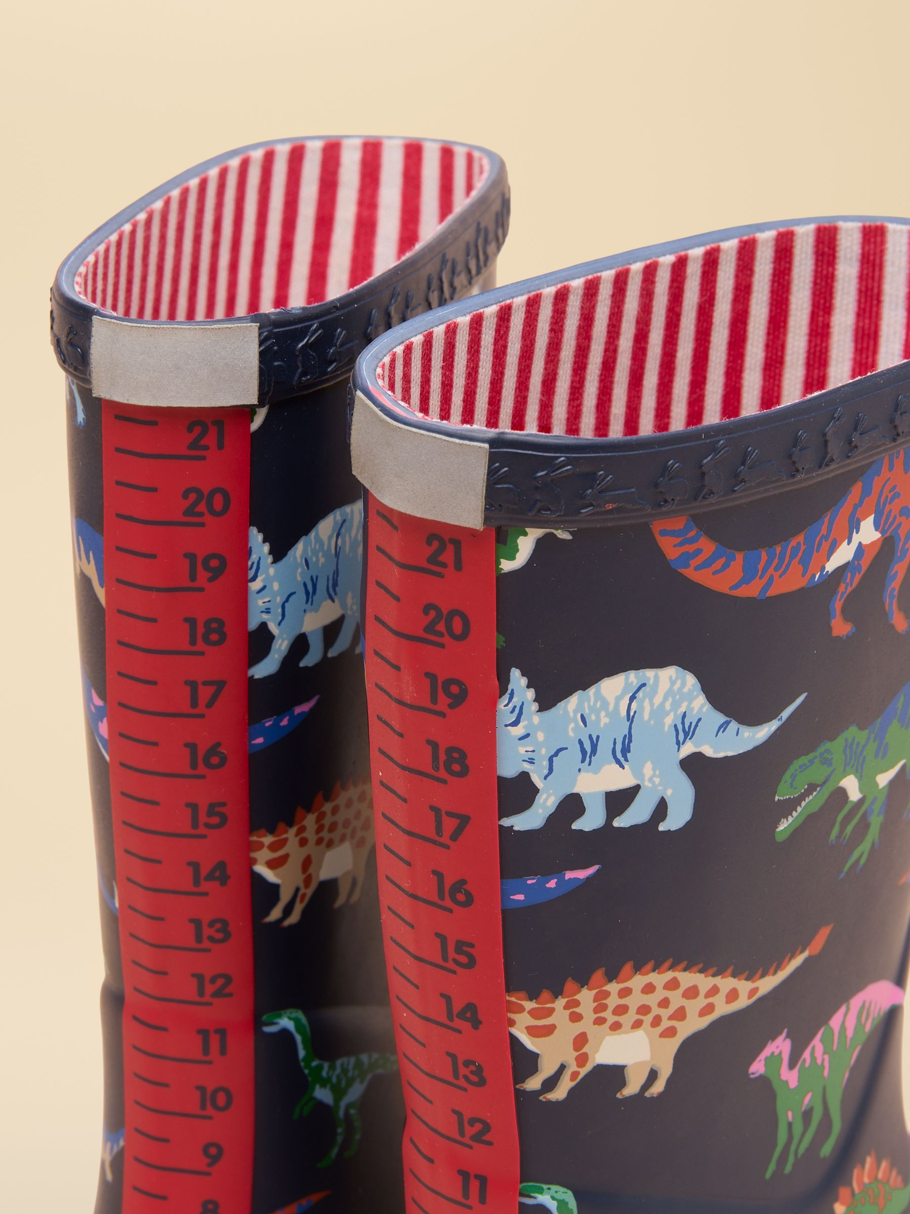 Kids' Navy Dino Printed Welly - Image 6 of 6