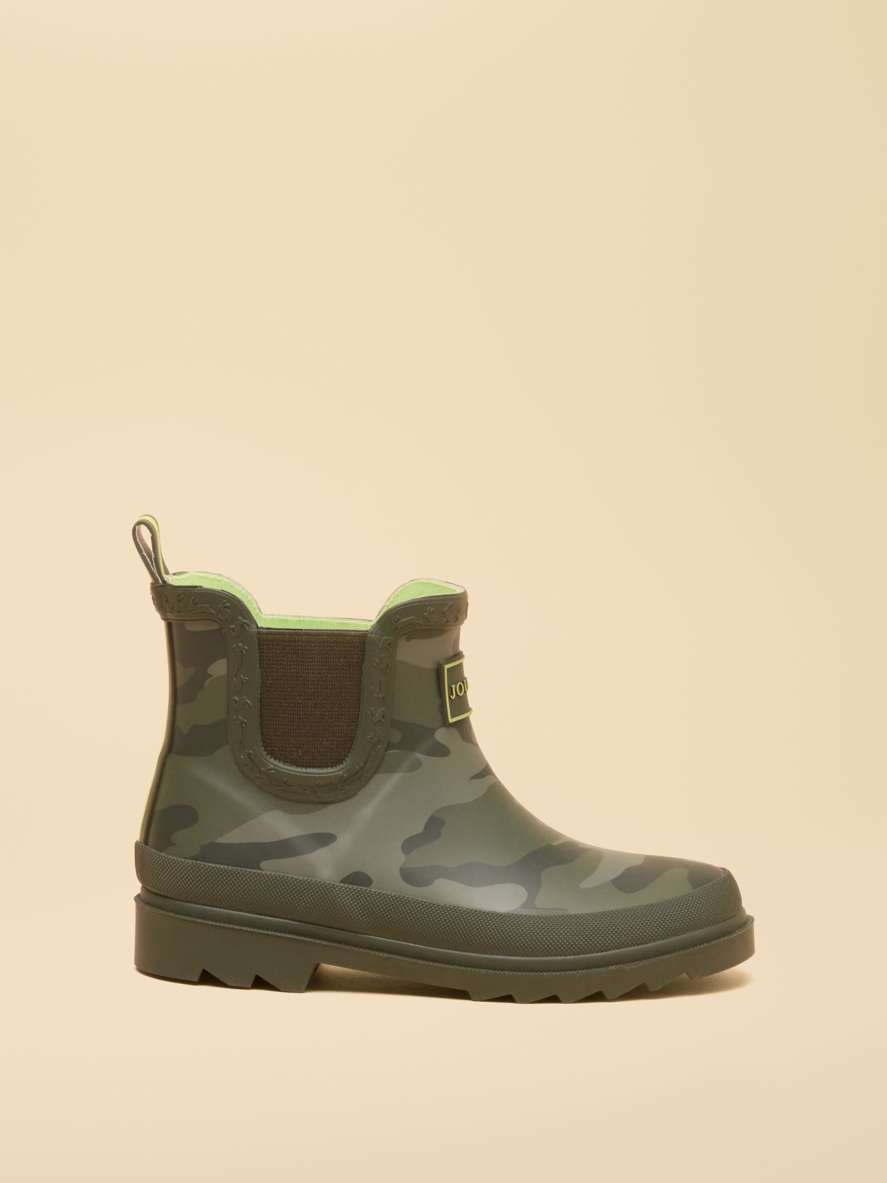 Kids Khaki Camo Ankle Wellies - Image 1 of 6