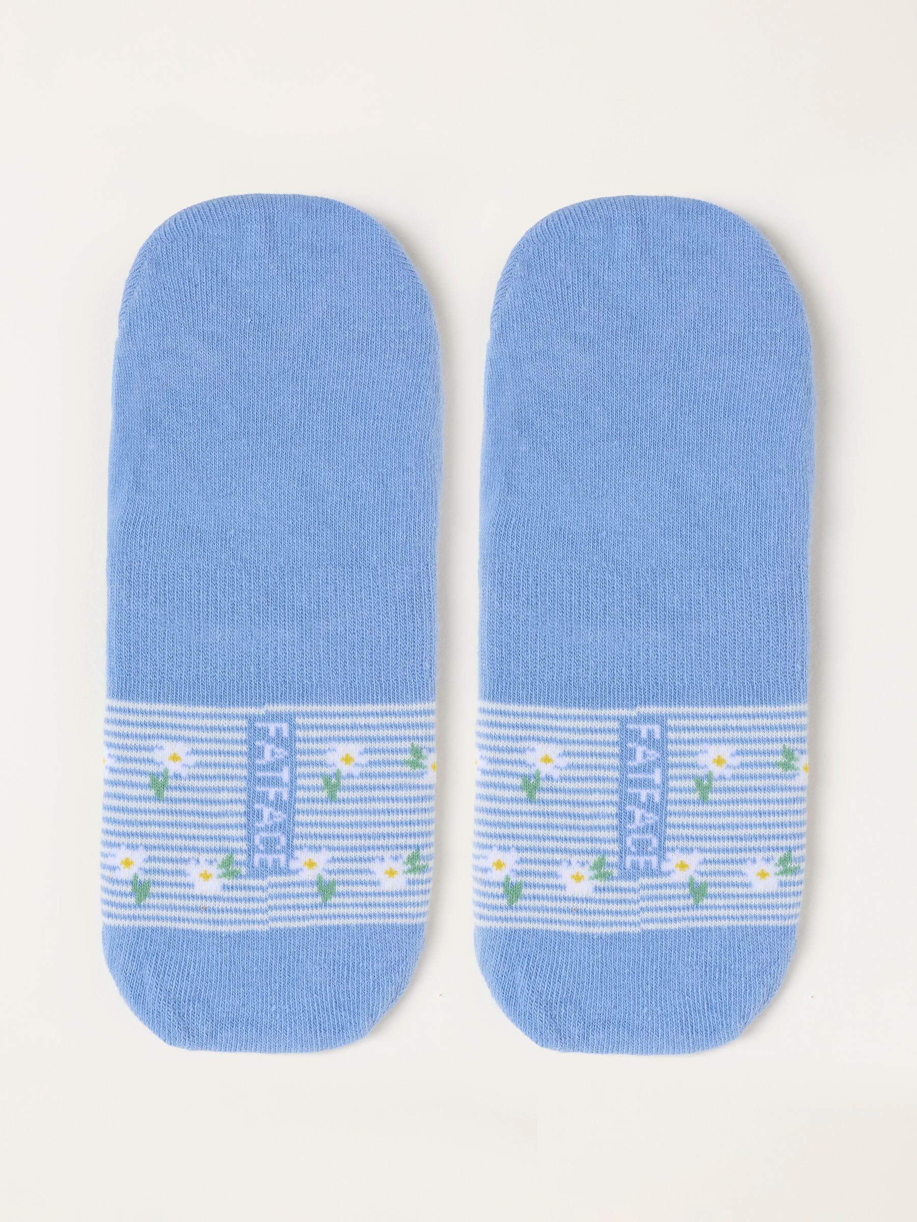 Blue Floral Footsie - Image 2 of 2
