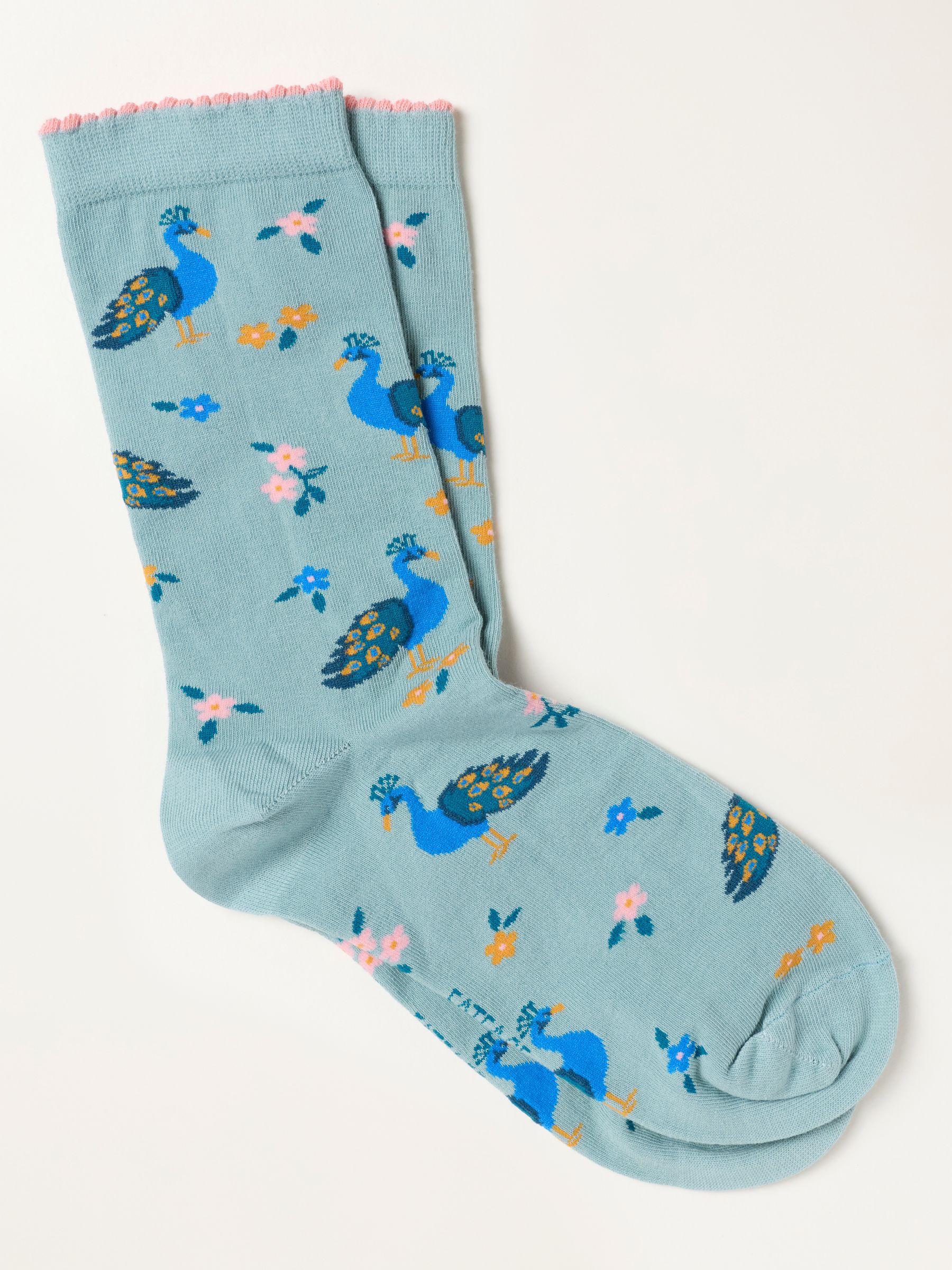 Green Haze Peacock Socks - Image 1 of 2