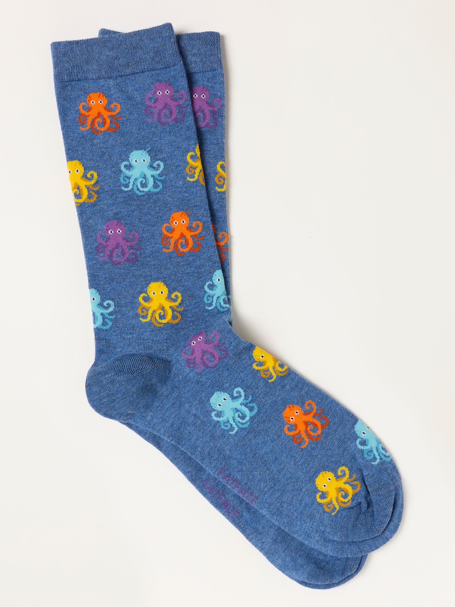 Blue Octopus Socks - Image 1 of 2