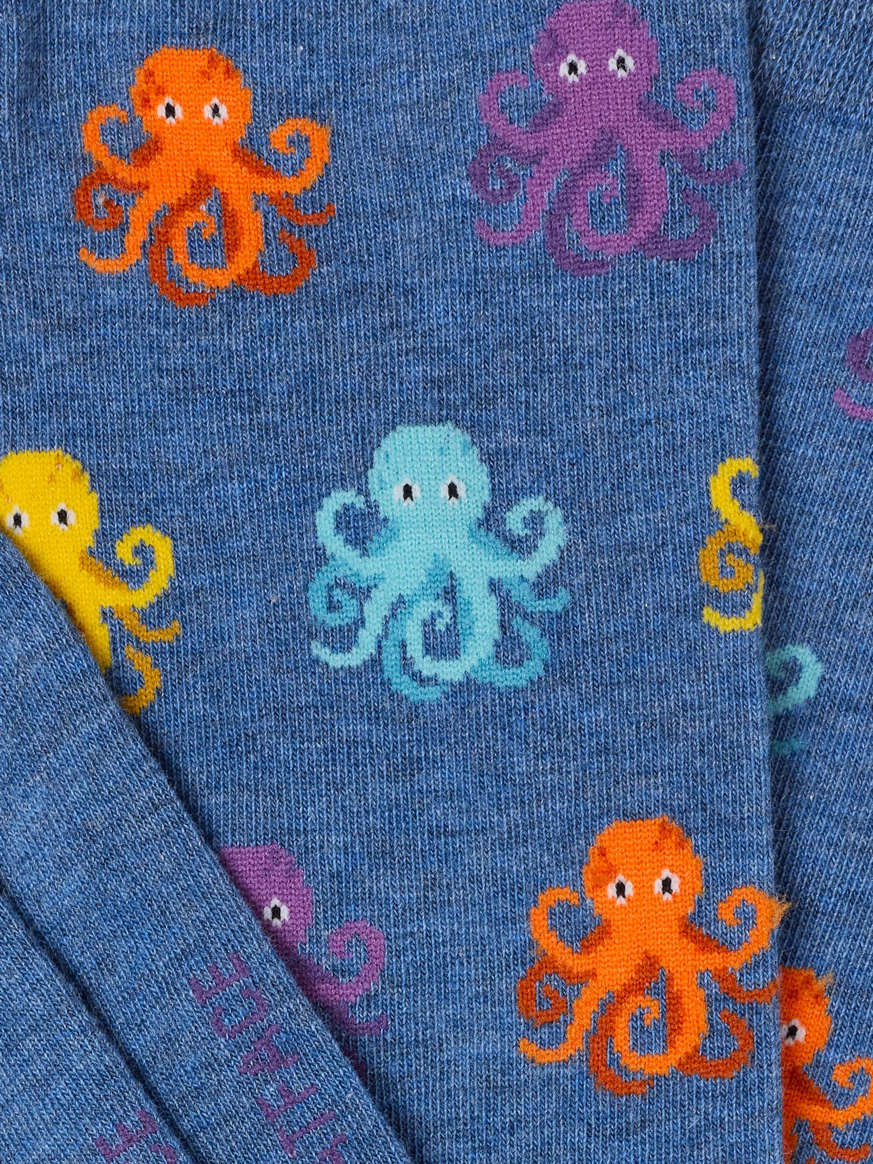 Blue Octopus Socks - Image 2 of 2