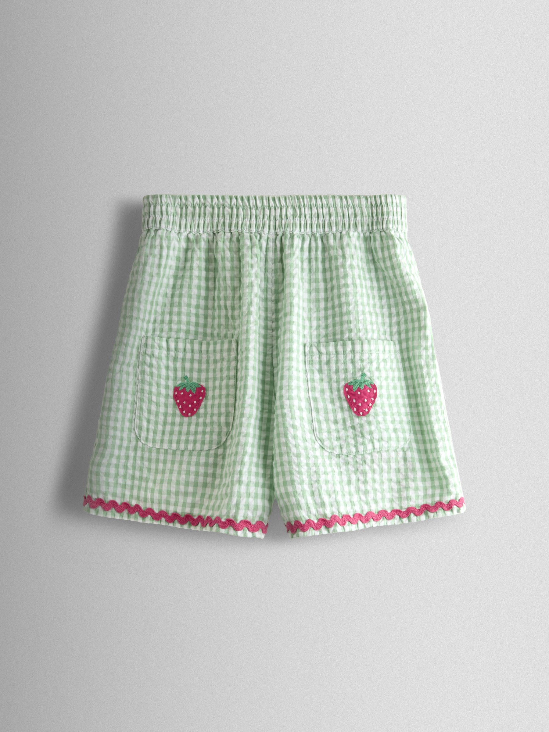 Green Top and Shorts Set - Image 4 of 7