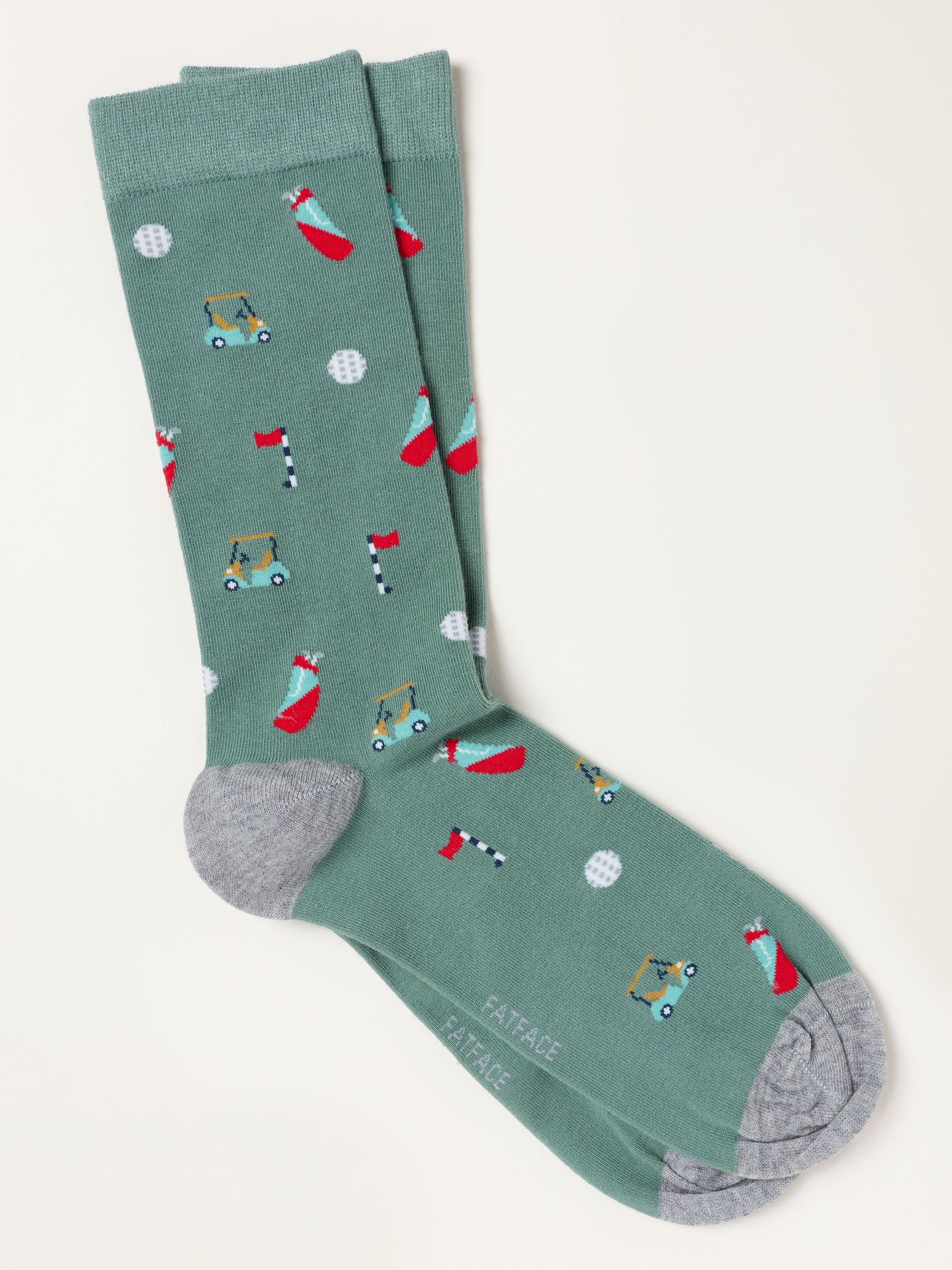 Green Golf Socks - Image 1 of 2