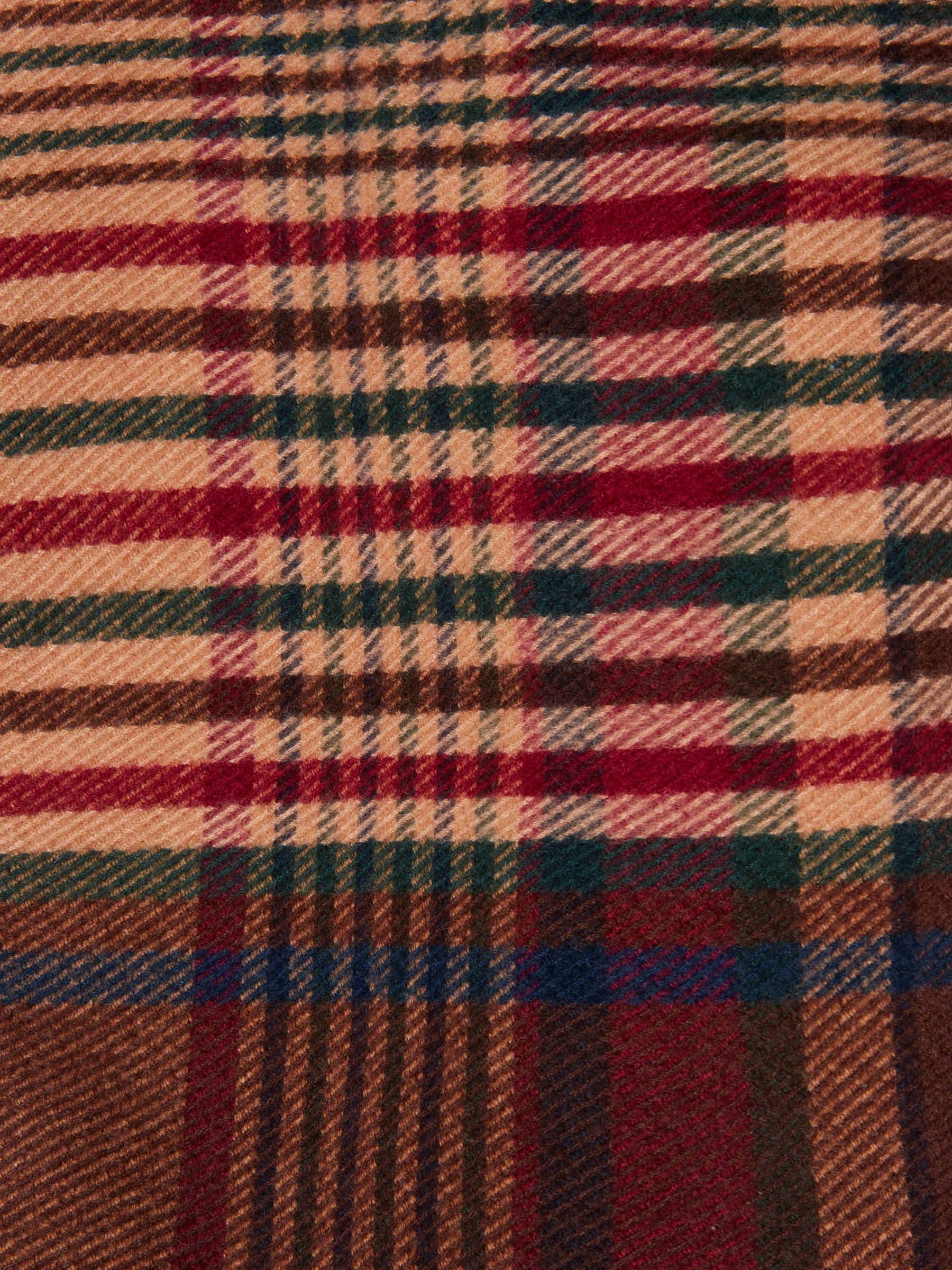 Langtree Burgundy Hotch Potch Scarf - Image 8 of 8 Langtree Burgundy Hotch Potch Scarf - Image 8 of 8