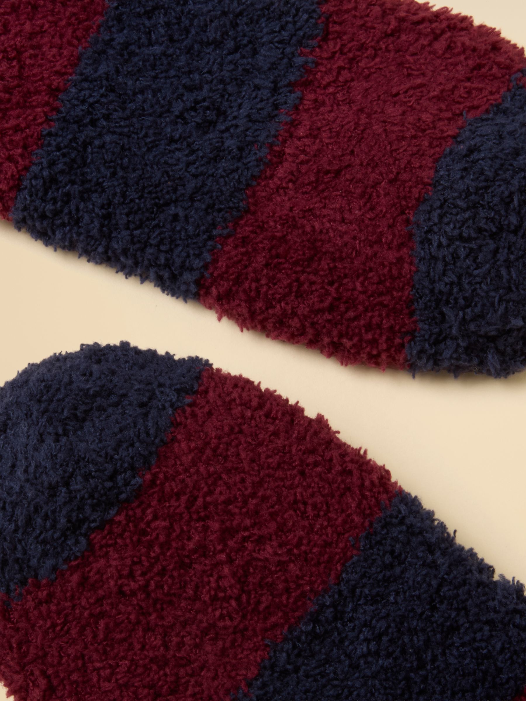 Men's Fluffy Red & Navy Racecar Socks - Image 3 of 3 Men's Fluffy Red & Navy Racecar Socks - Image 3 of 3