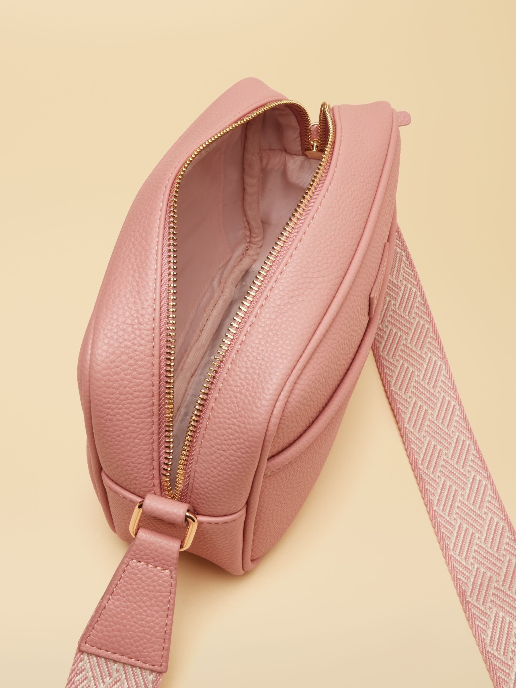 Trent Pink Cross Body Bag - Image 6 of 9