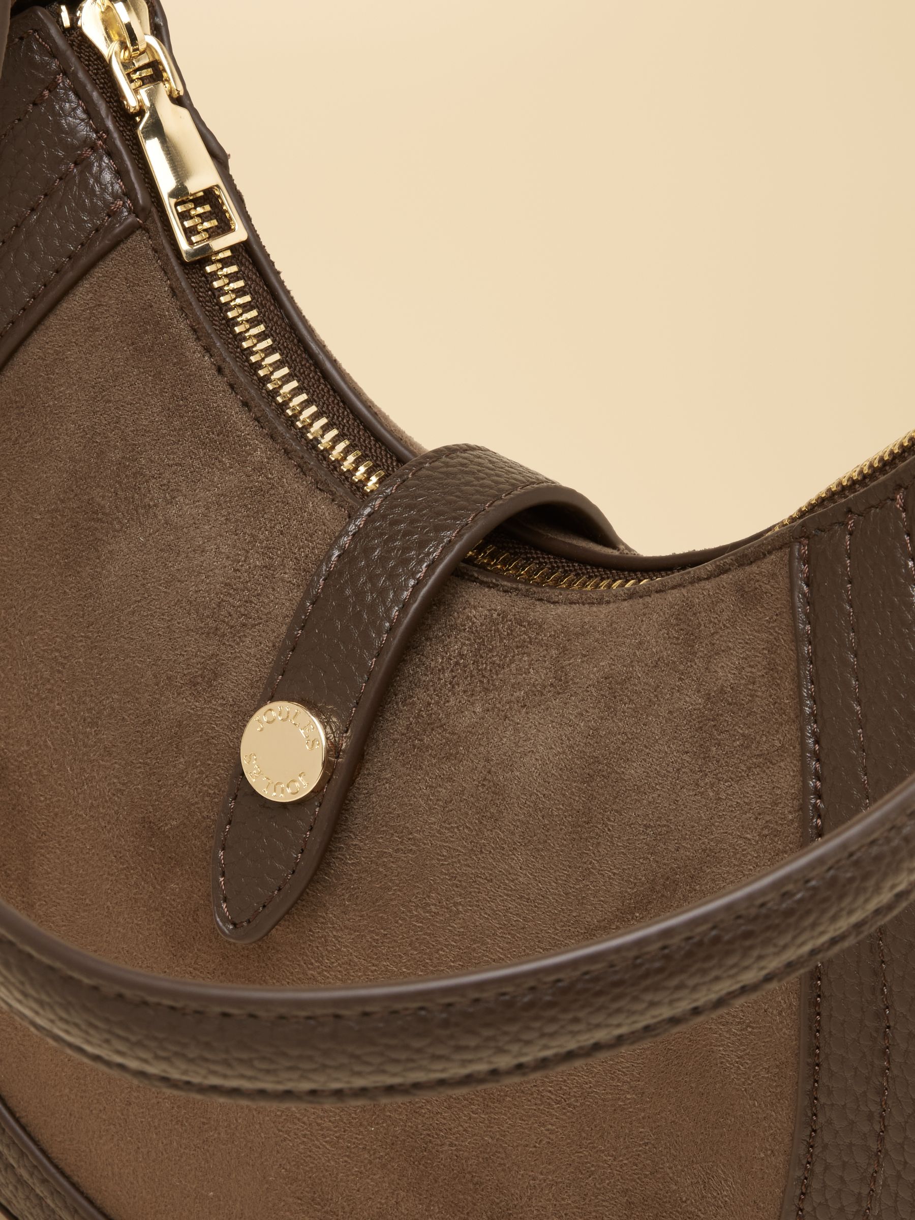 Chocolate Brown Crossbody Saddle Bag - Image 7 of 7