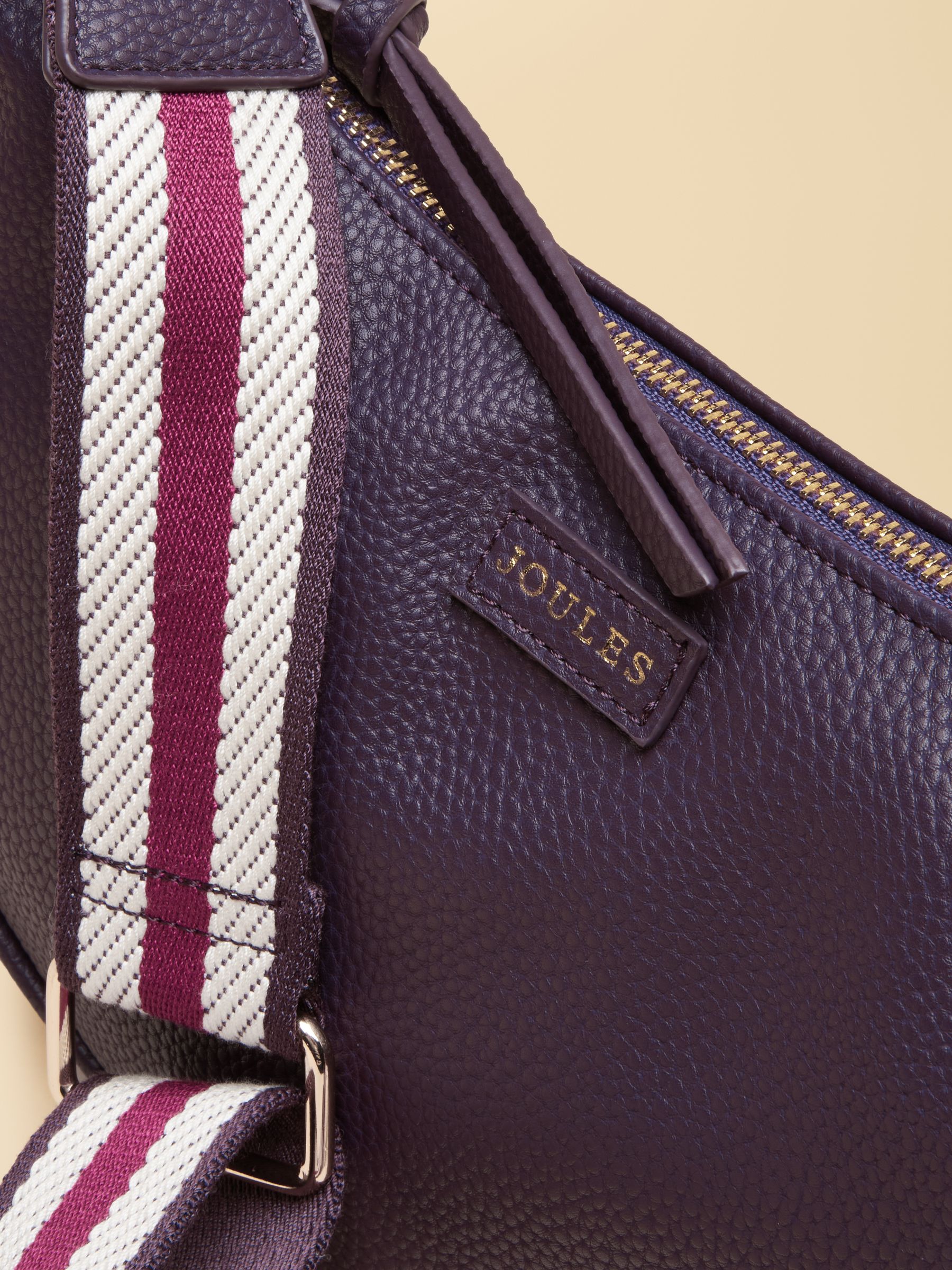 Jade Purple Half Moon Adjustable Cross-Body Bag - Image 7 of 8