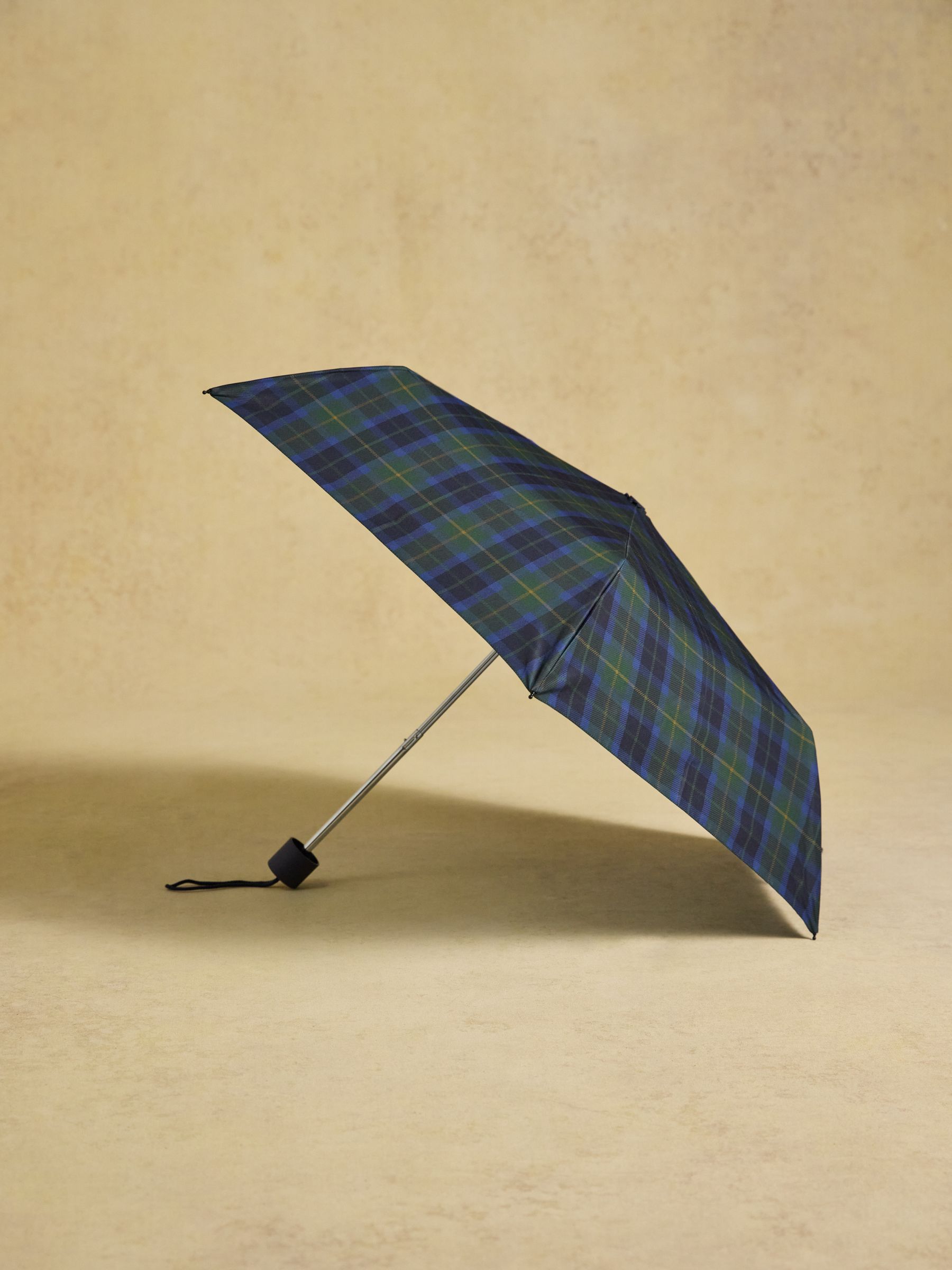 Rayne Blue & Green Check Umbrella - Image 5 of 8