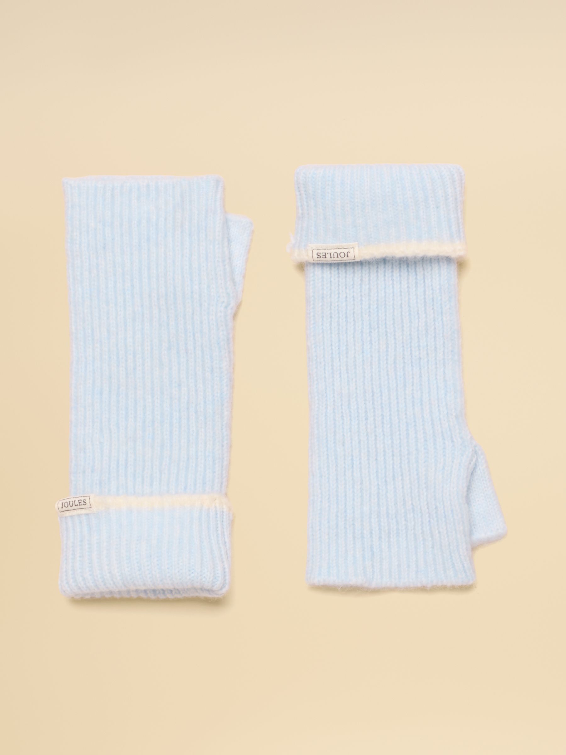 Fingerless Ice Blue Gloves - Image 1 of 3