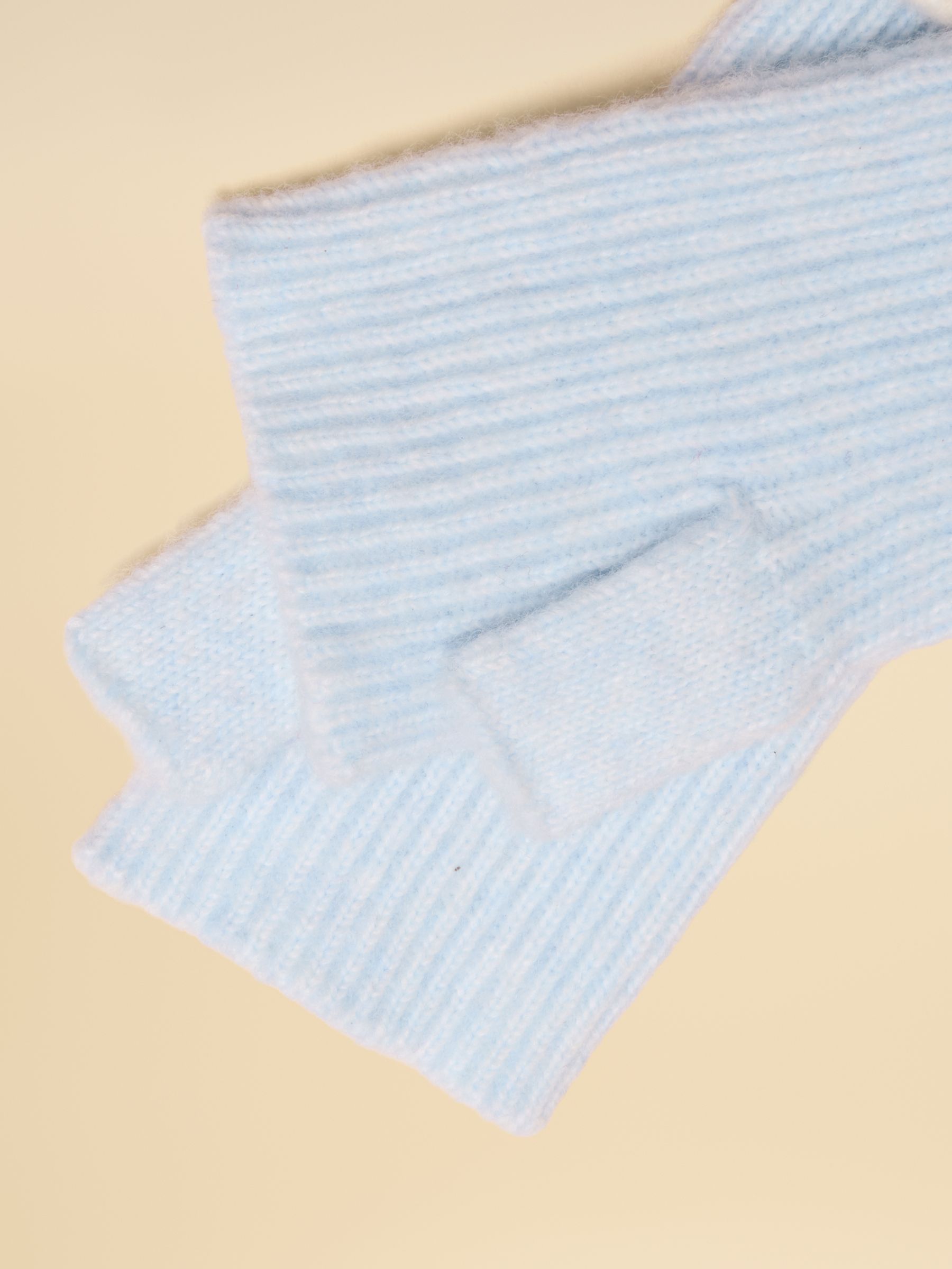 Fingerless Ice Blue Gloves - Image 3 of 3