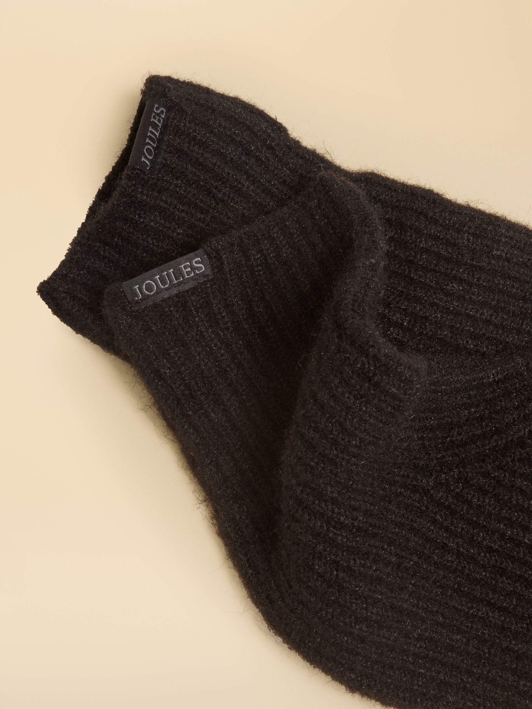 Fine Knit Black Gloves - Image 3 of 3