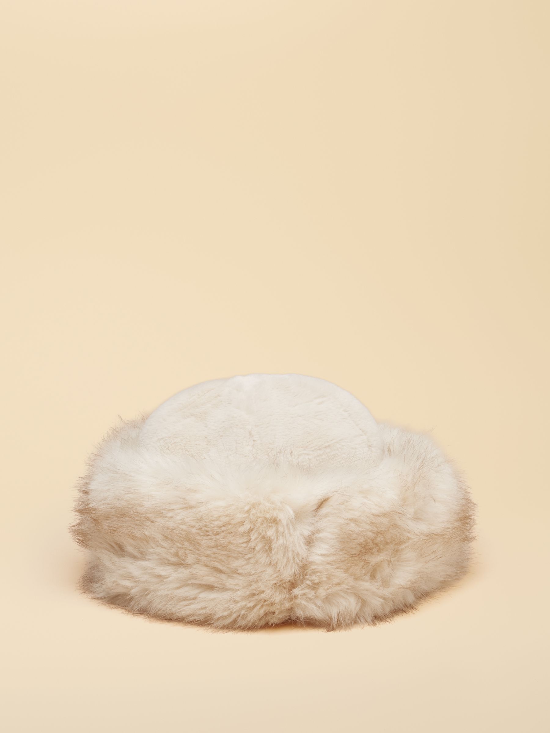 Neutral Faux Fur Hat - Image 5 of 8