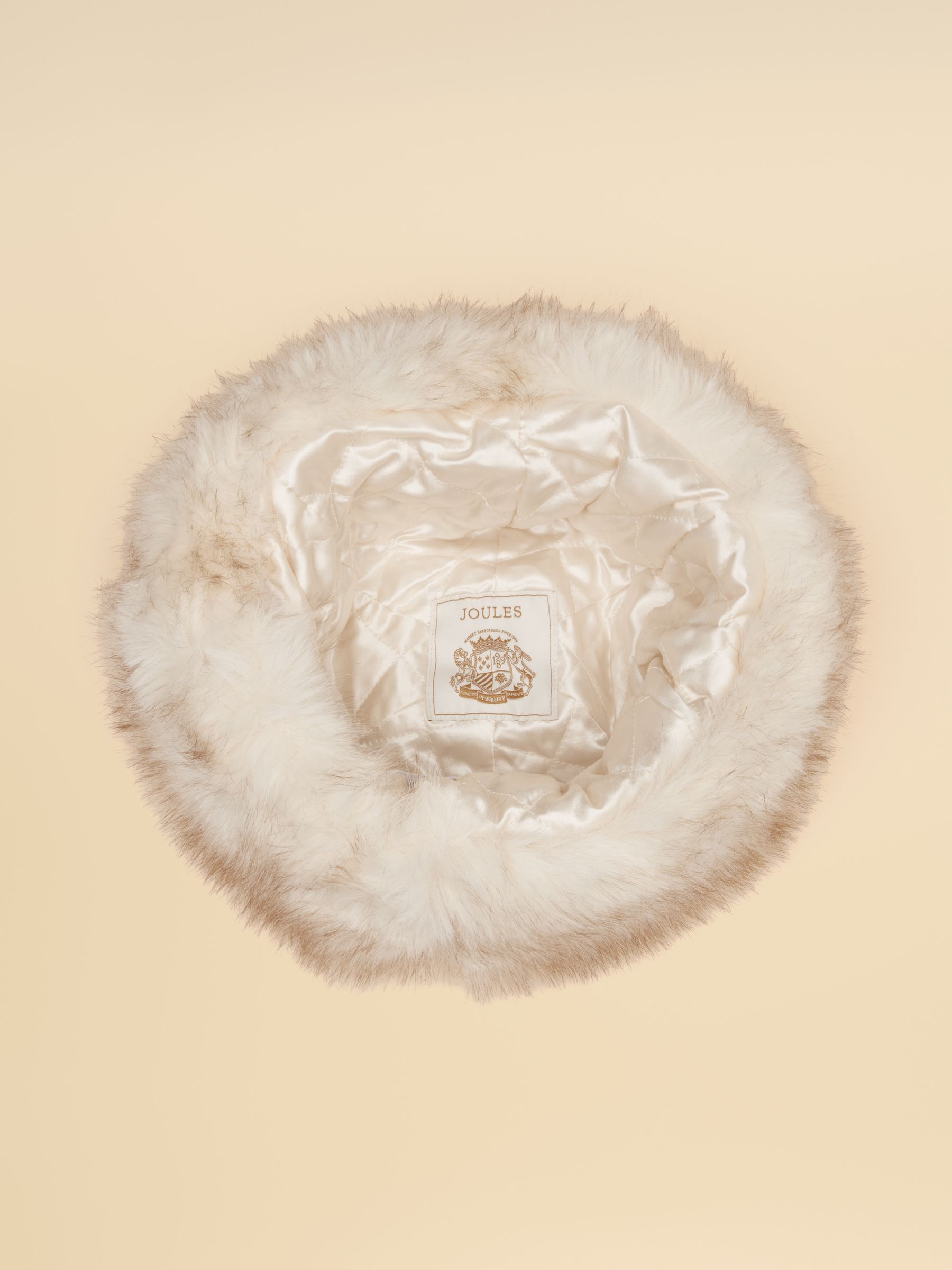 Neutral Faux Fur Hat - Image 7 of 8