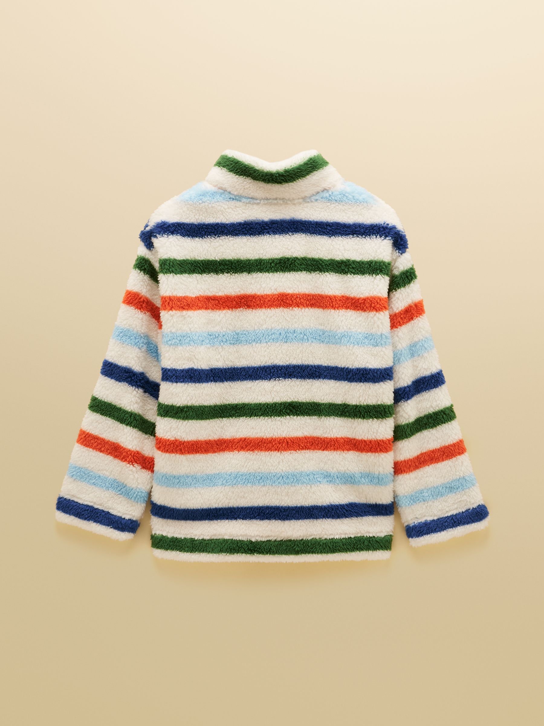 Boys' Woozle Multi Stripe Quarter Zip Fleece - Image 2 of 5