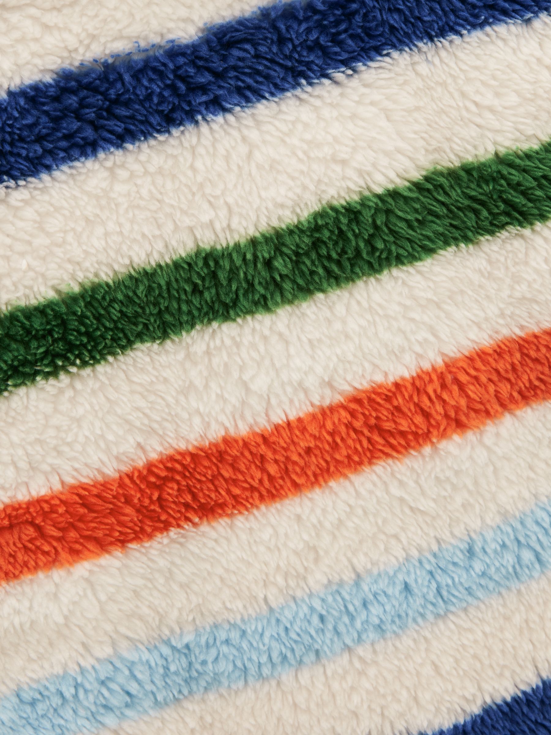 Boys' Woozle Multi Stripe Quarter Zip Fleece - Image 4 of 5