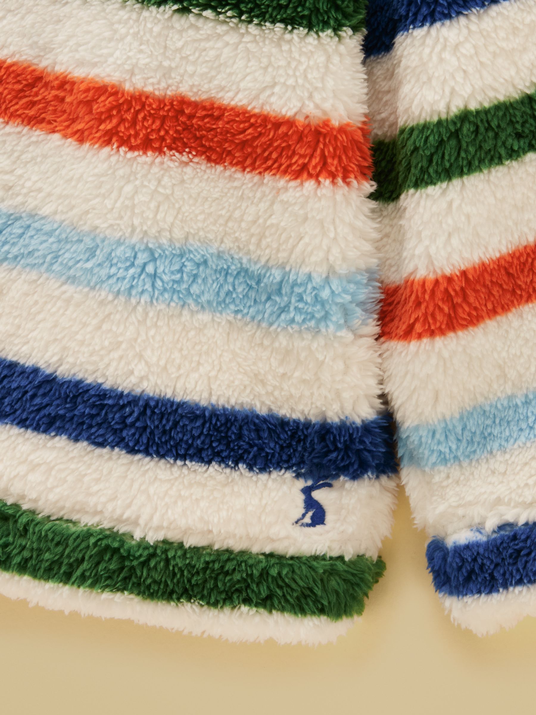 Boys' Woozle Multi Stripe Quarter Zip Fleece - Image 5 of 5