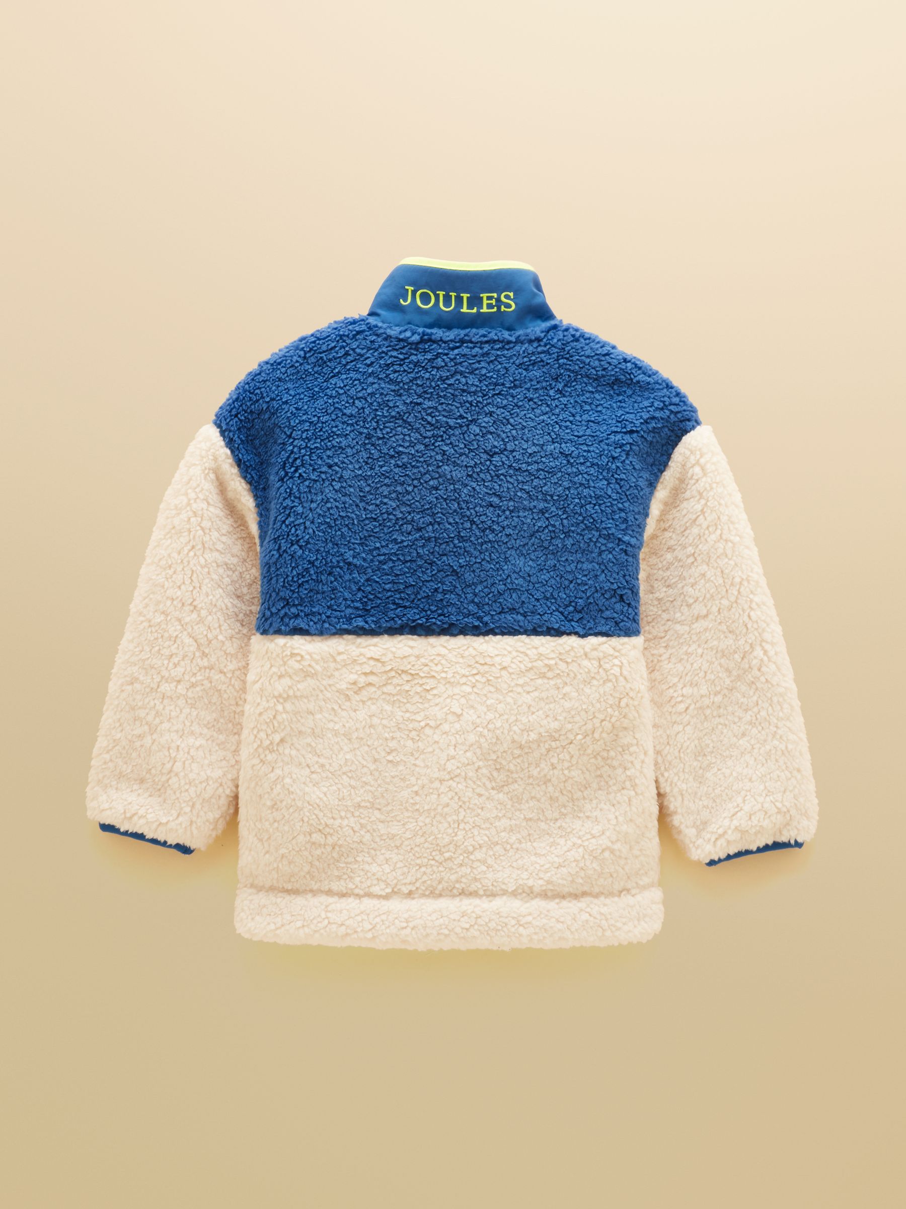 Boys' Billy Cream Zip Through Fleece - Image 2 of 5