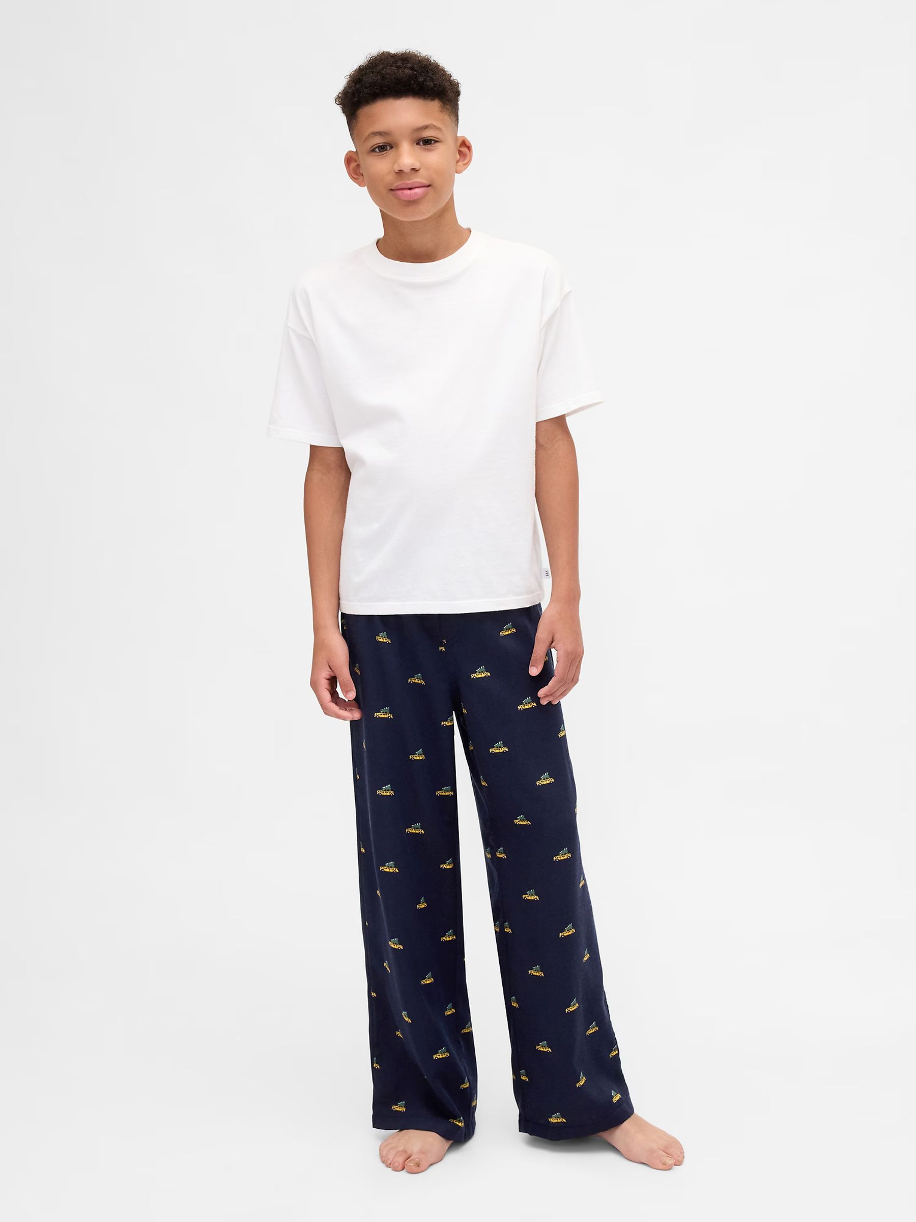 Navy Matching Family Flannel Pyjama Bottoms - Image 3 of 5