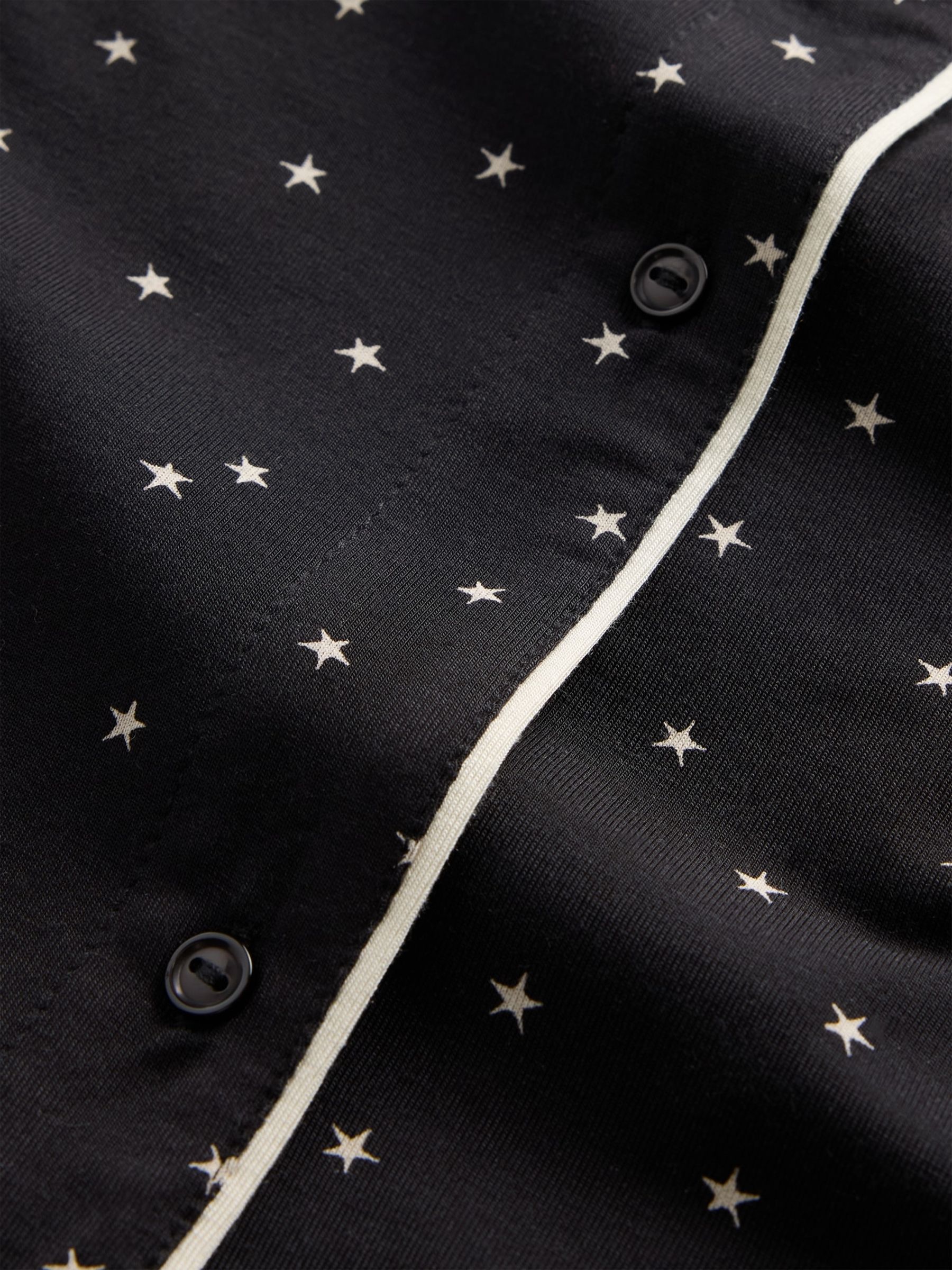 Black Star Modal Long Sleeve Pyjama Top - Image 4 of 4