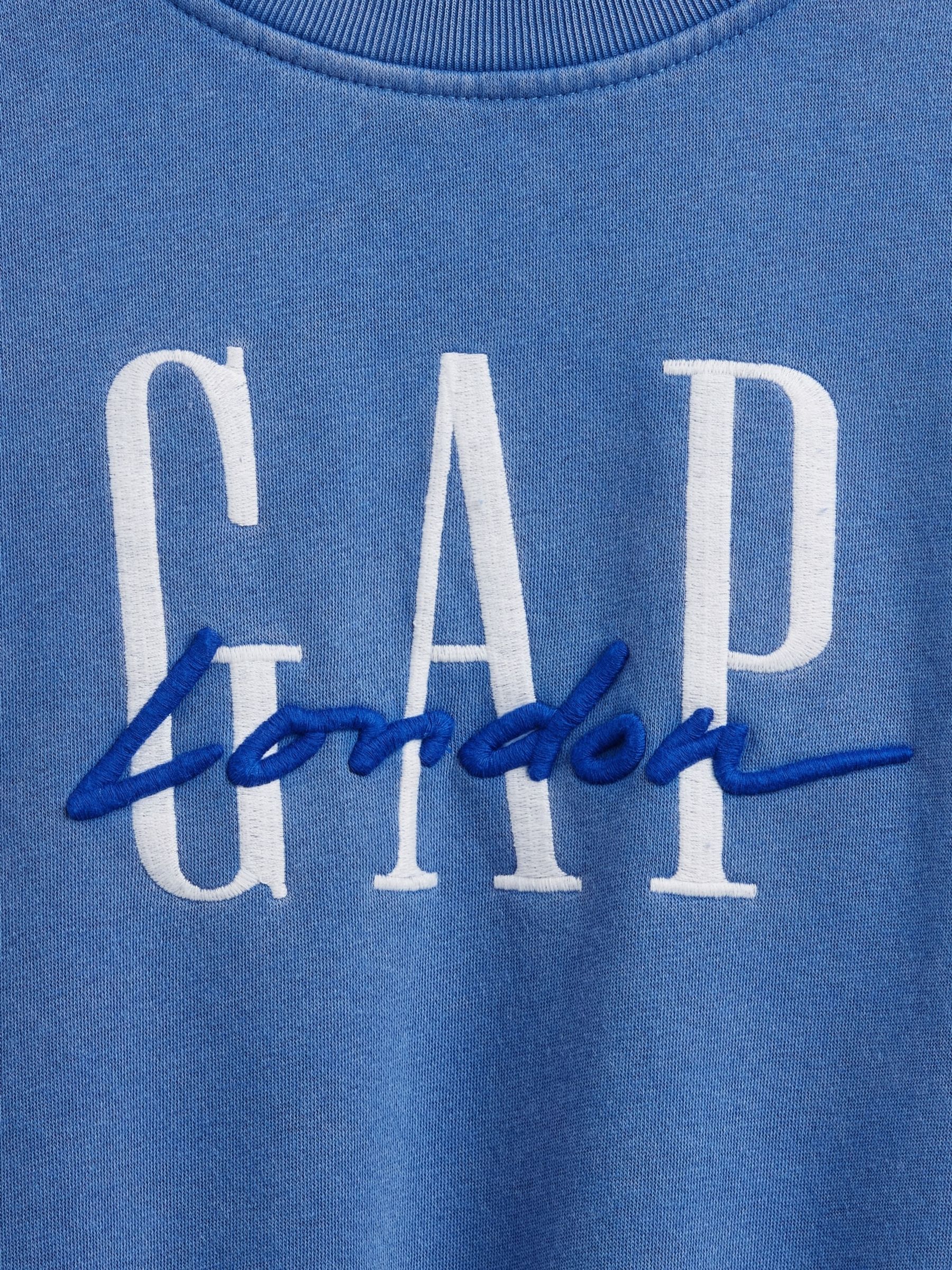 Blue London Logo Sweatshirt - Image 4 of 4 Blue London Logo Sweatshirt - Image 4 of 4
