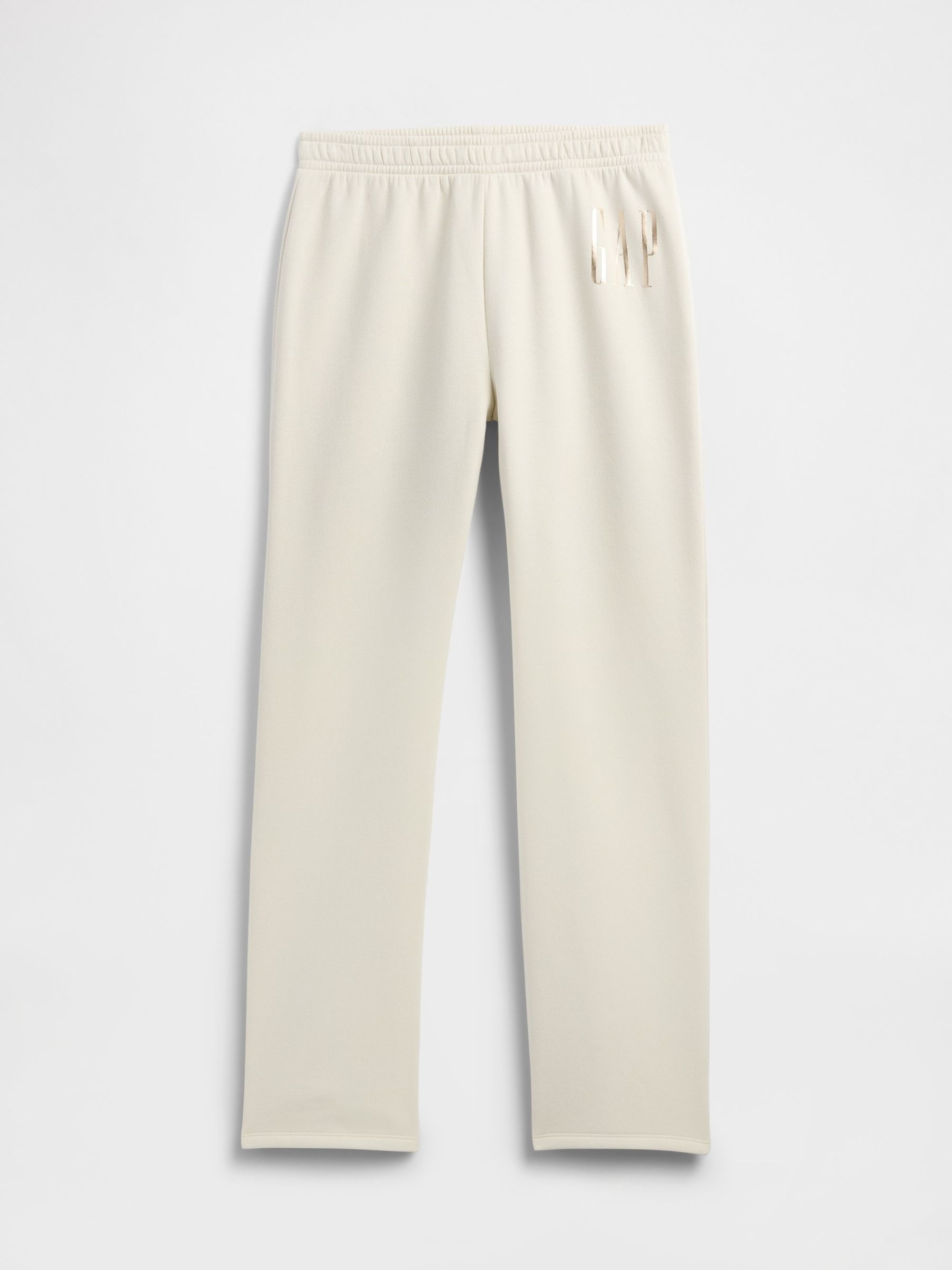 Cream Slim Logo Pull On Joggers - Image 5 of 5