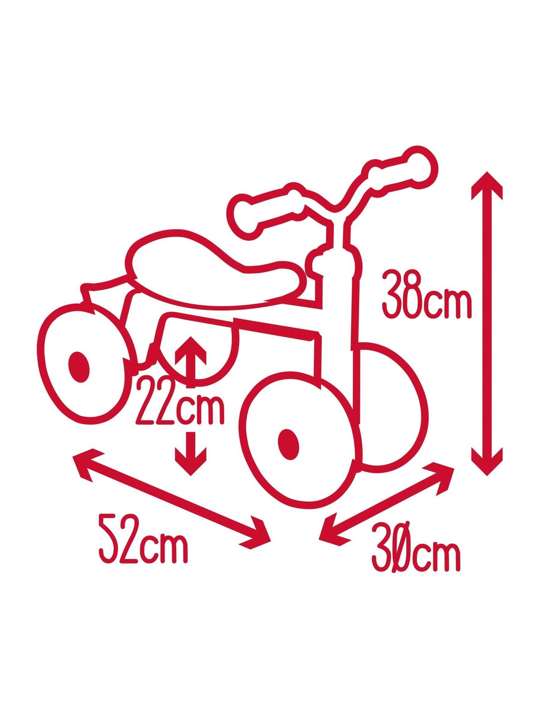 Smoby Red Rookie Ride On - Image 5 of 6