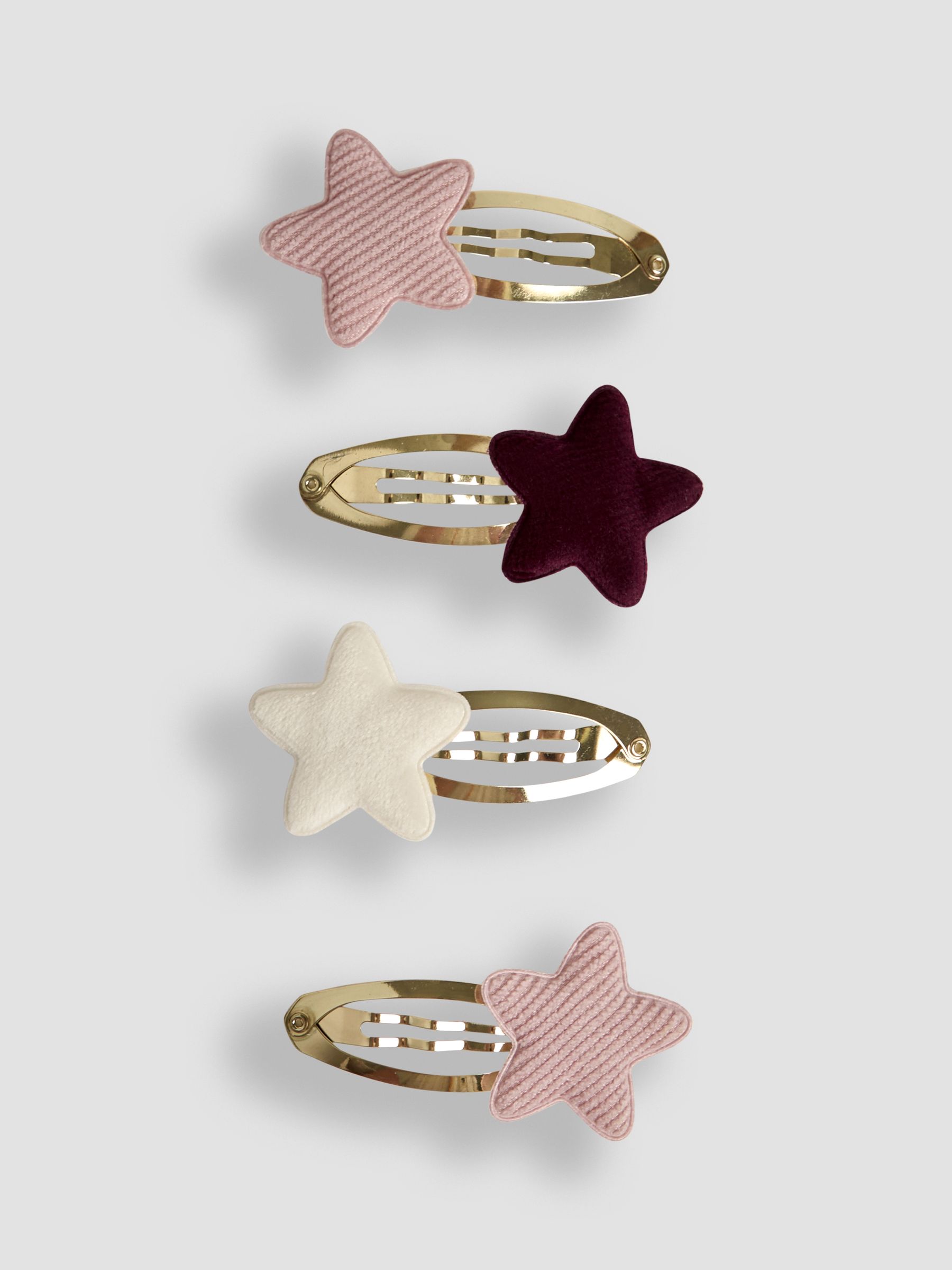 Gold 4-Pack Star Clips - Image 2 of 3