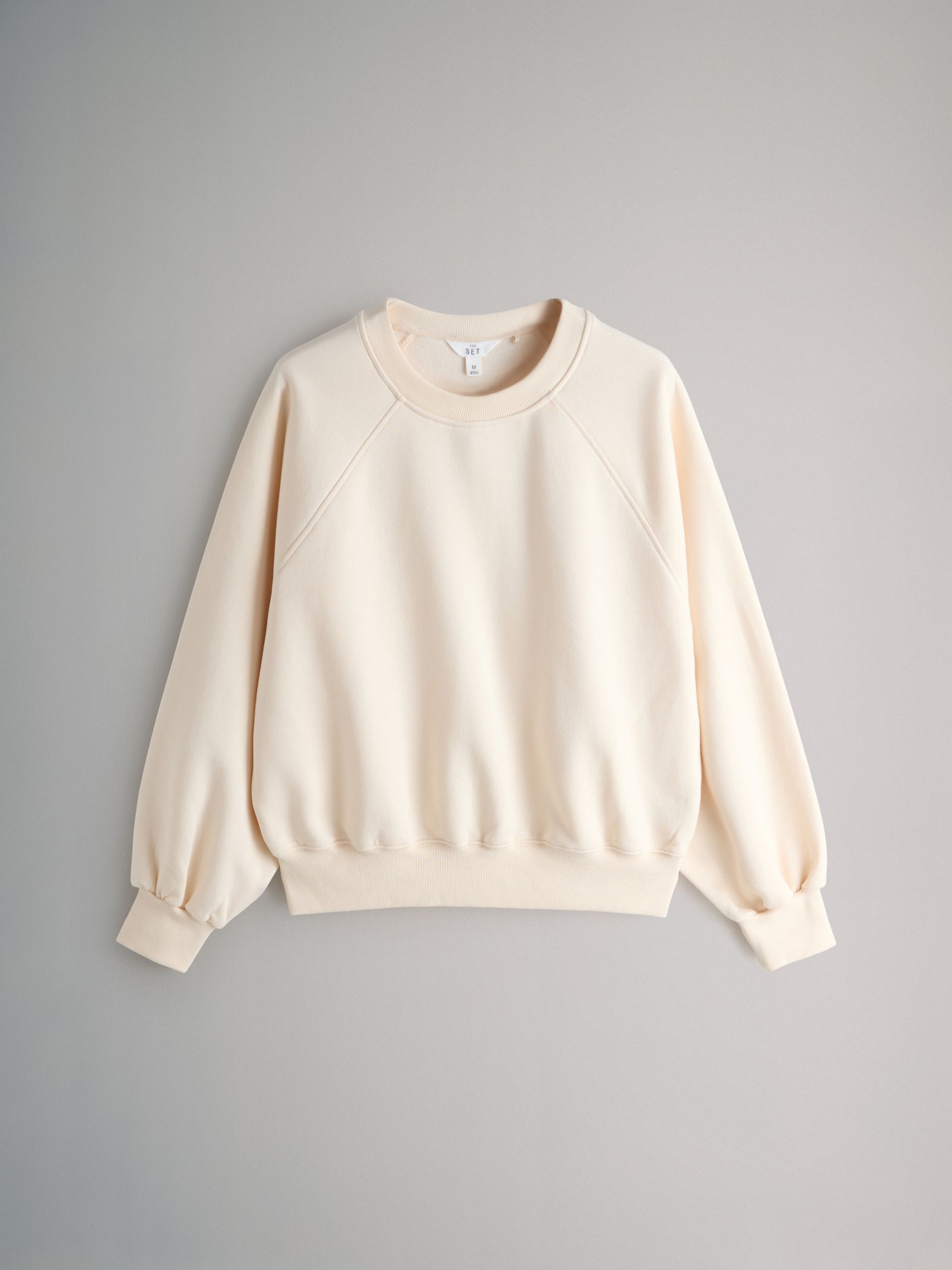 Pink/Cream 2 Pack Raglan Sweat Tops - Image 2 of 5