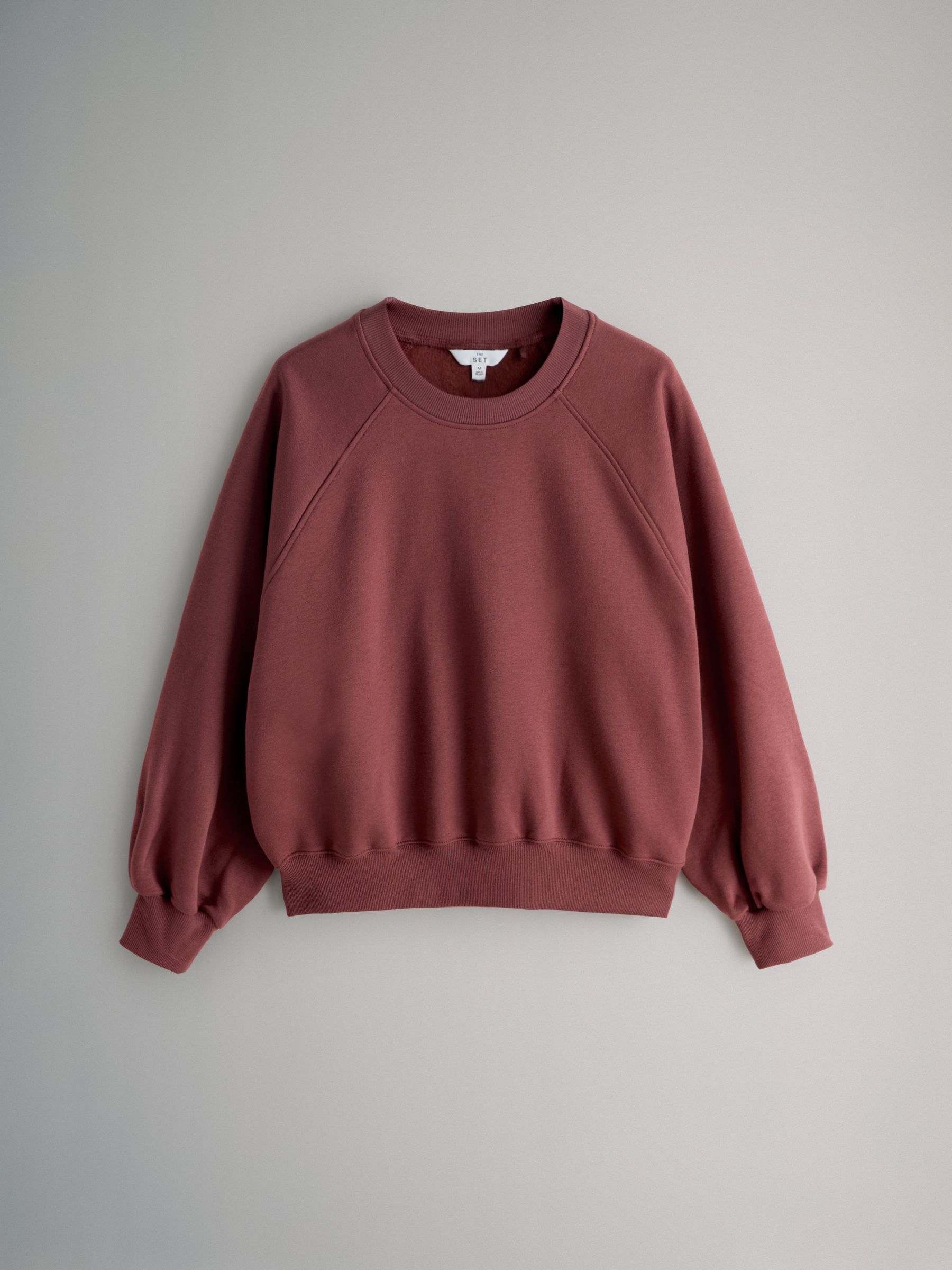 Pink/Cream 2 Pack Raglan Sweat Tops - Image 3 of 5