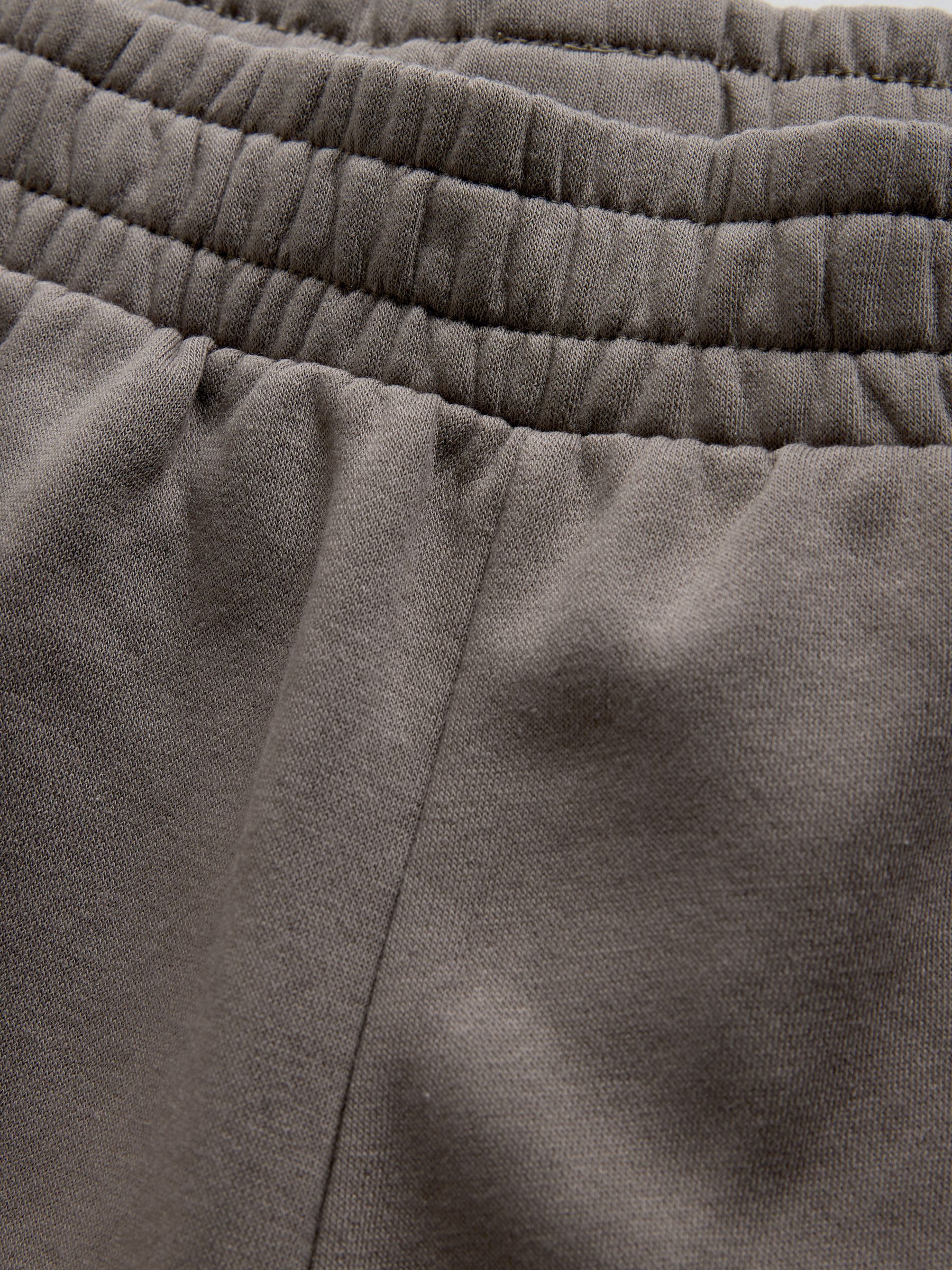 Brown/Cream 2 Pack Wide Leg Joggers - Image 4 of 5