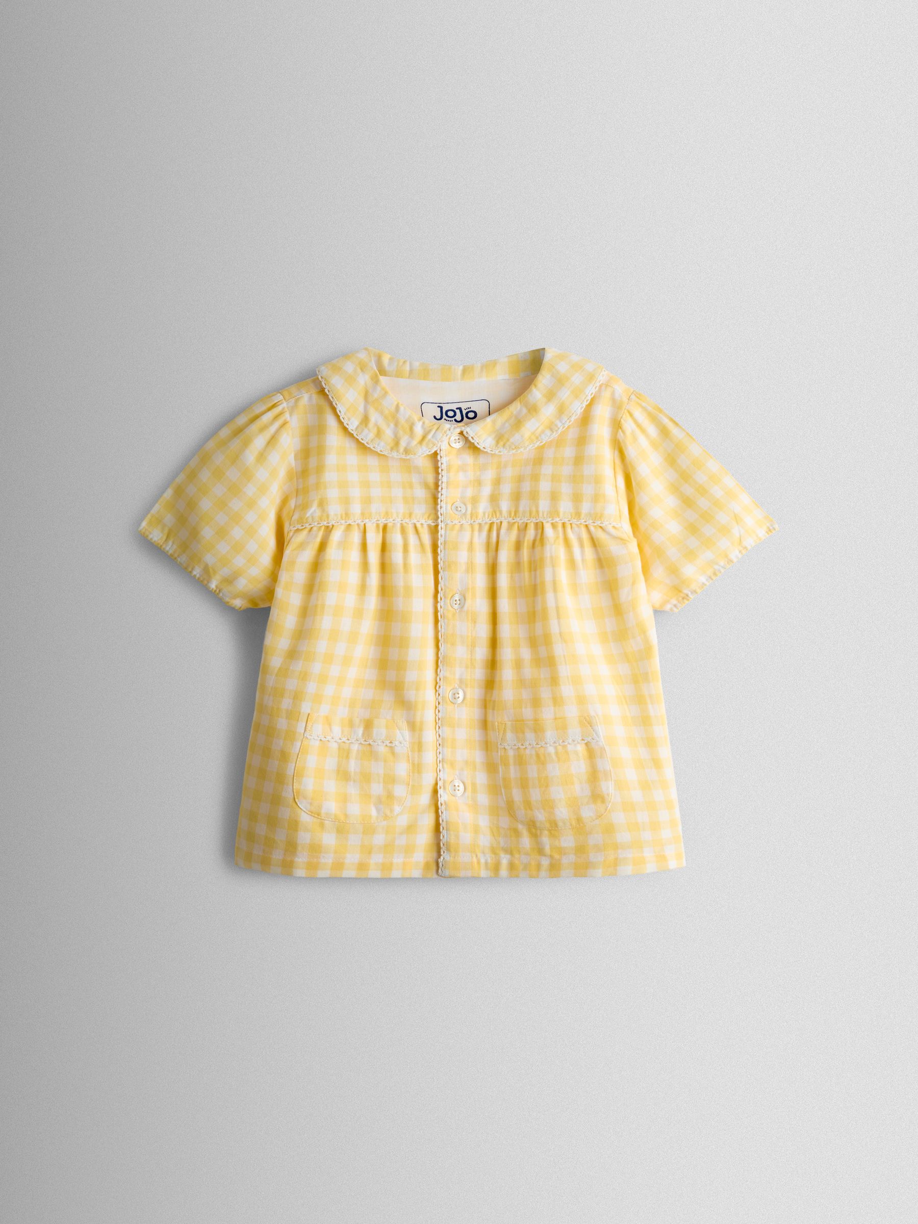 Yellow Short Woven Pyjamas - Image 3 of 7