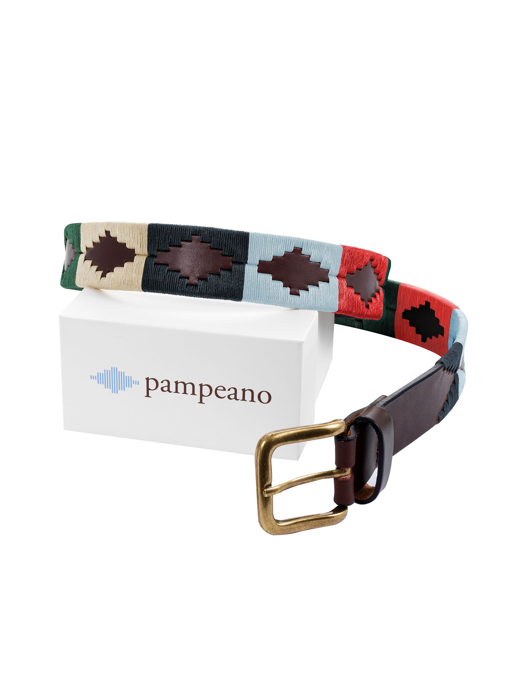 Multicolour Pampeano Dulce Leather Polo Belt - Image 1 of 2 Multicolour Pampeano Dulce Leather Polo Belt - Image 1 of 2