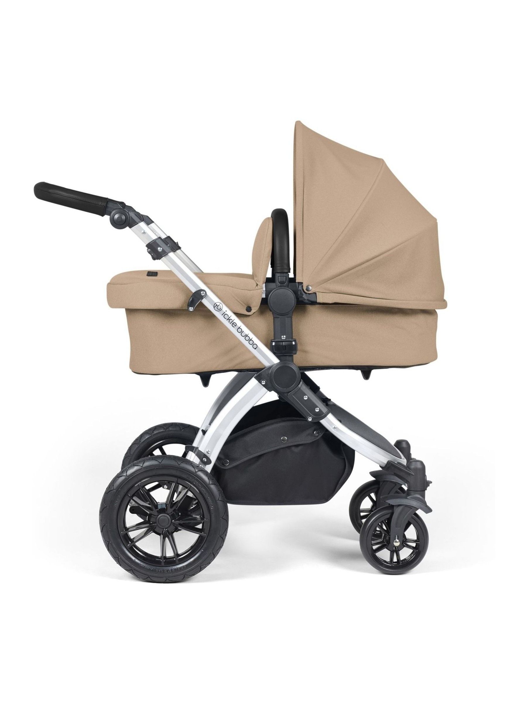 Ickle Bubba 12 Piece Brown Stomp Luxe Travel System with iSize Cirrus Car Seat - Image 2 of 4
