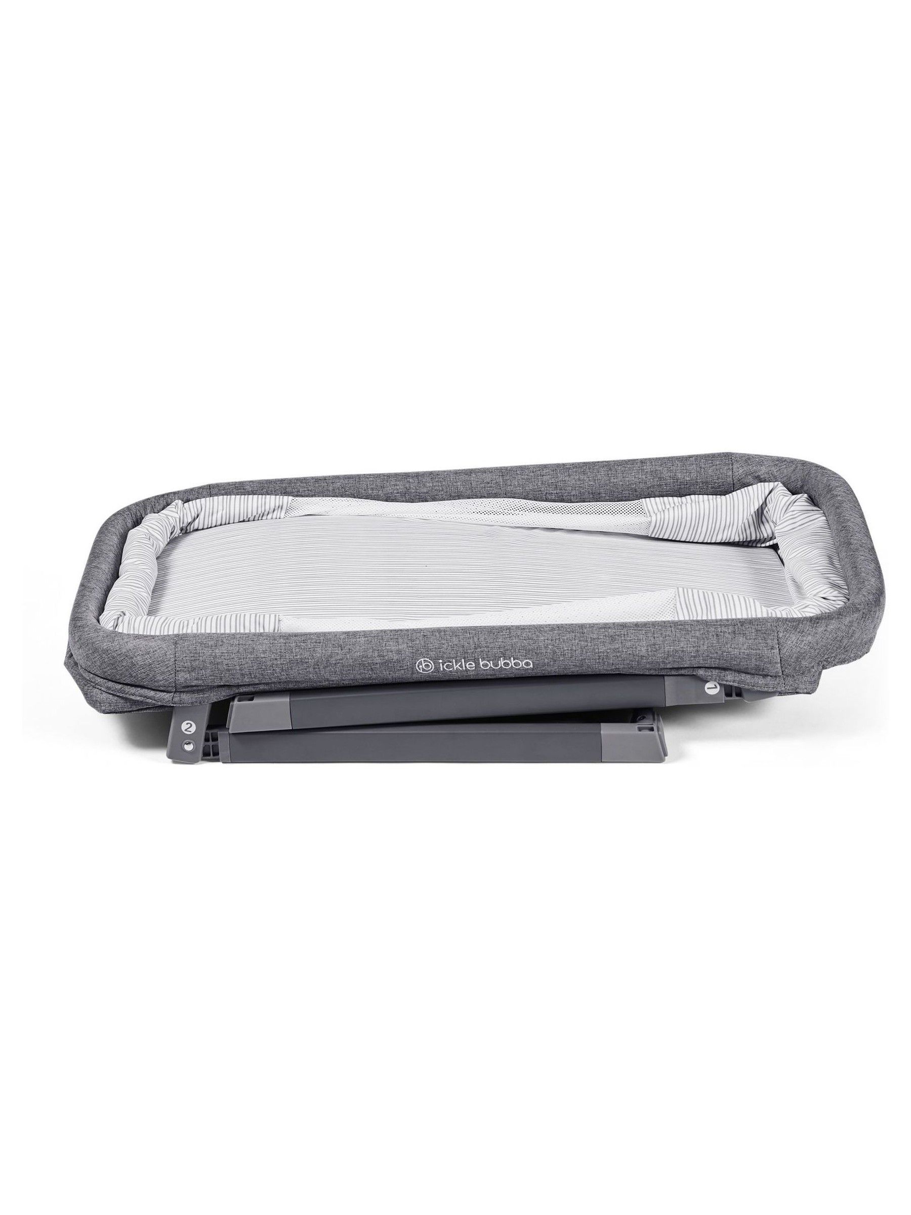 Ickle Bubba Grey Mini Rocker Crib - Image 6 of 6