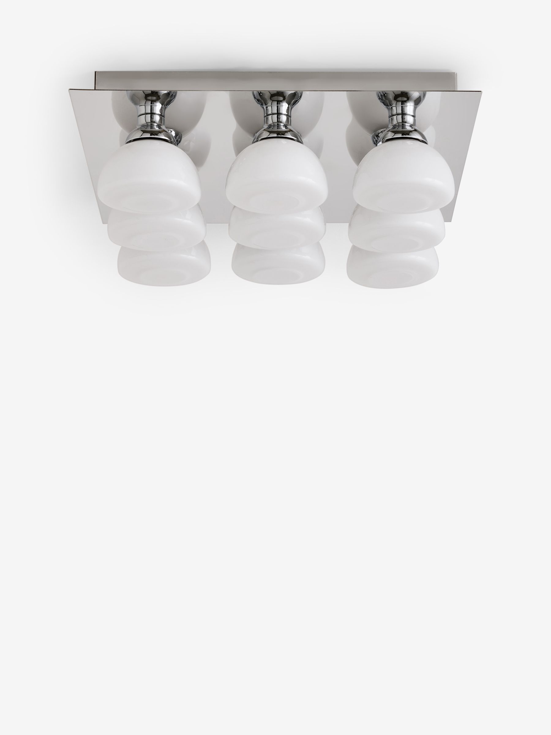 Monroe Flush Fitting Ceiling Light in Chrome - Image 5 of 5