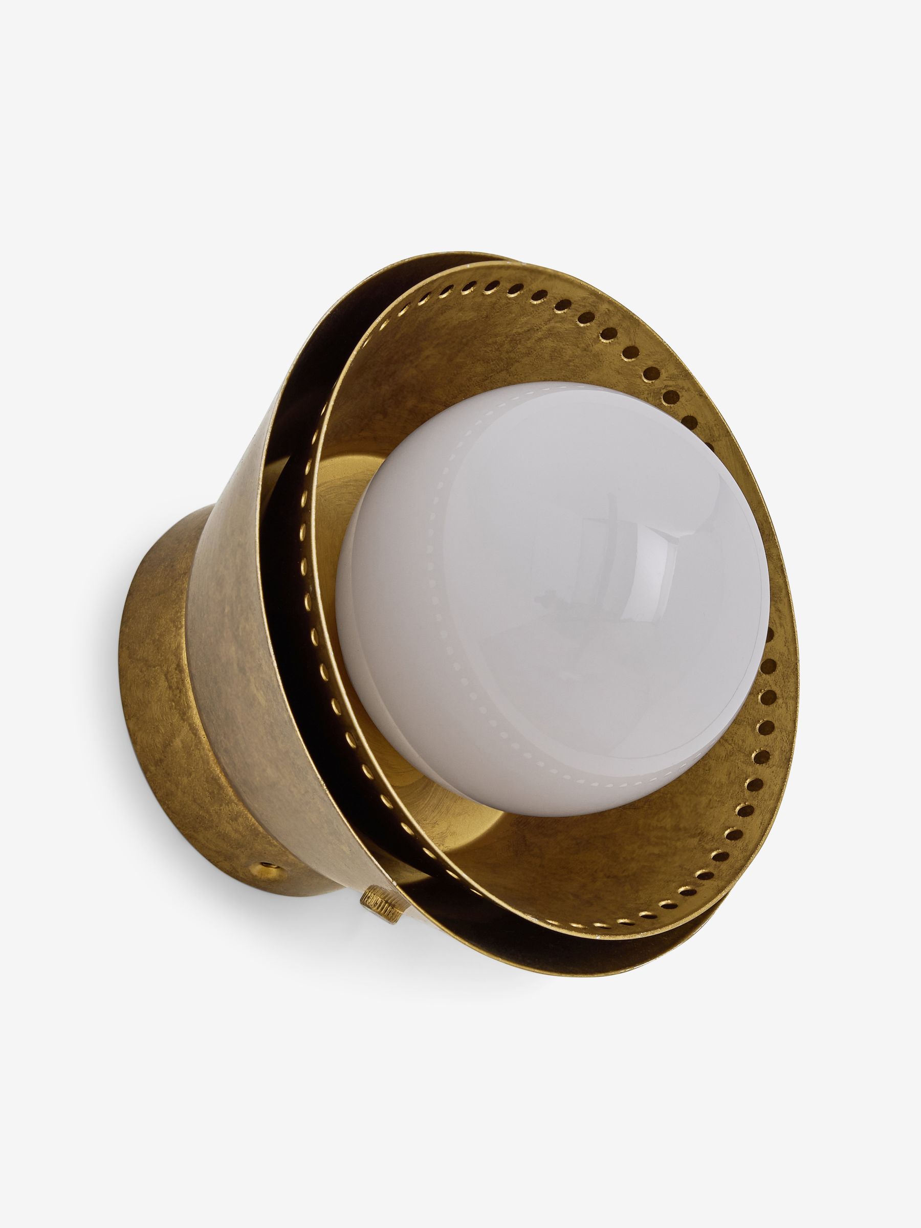 Ralfe Bathroom Wall Light in Brass - Image 2 of 2 Ralfe Bathroom Wall Light in Brass - Image 2 of 2