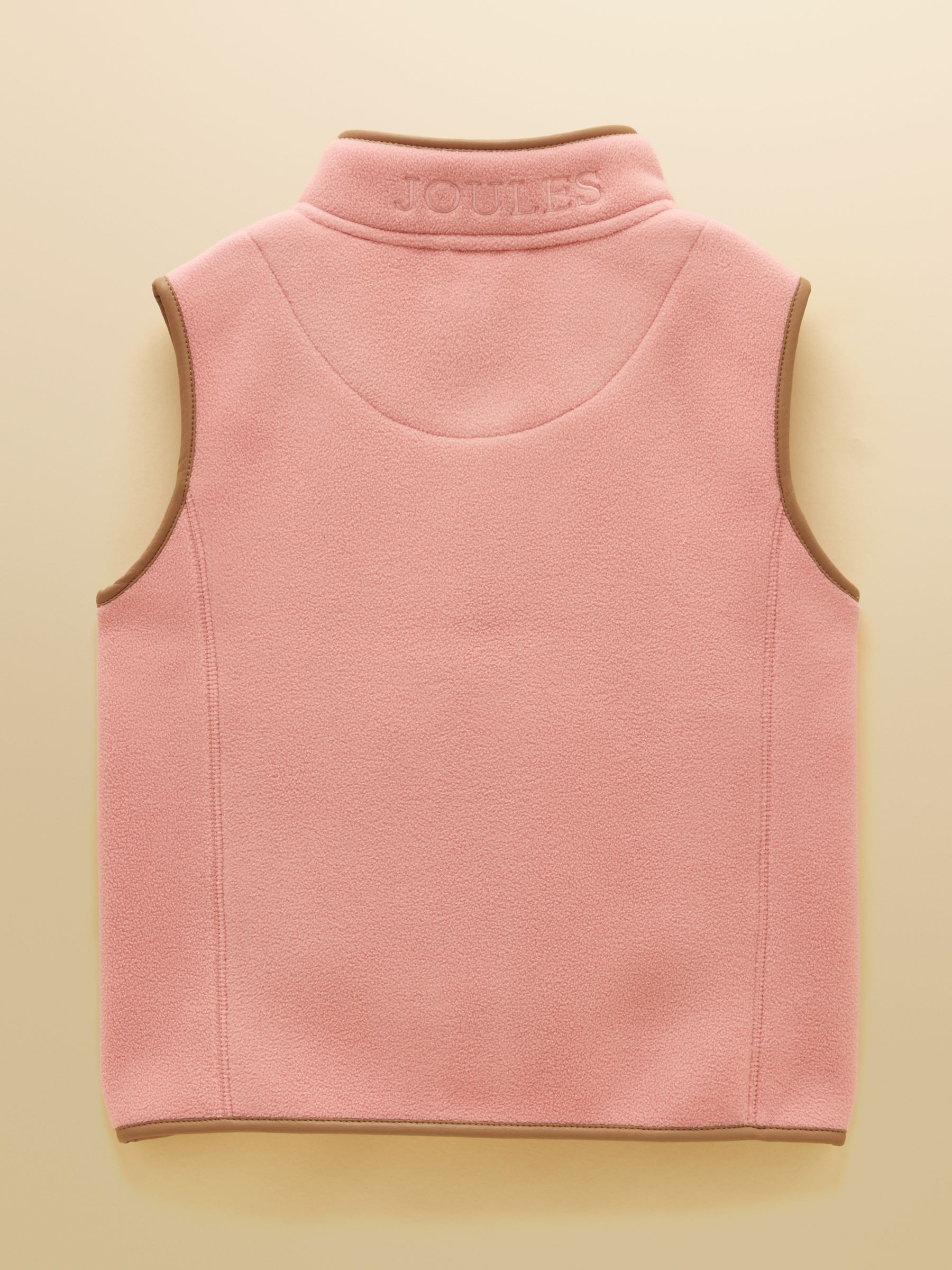 Girls' Heritage Pink Fleece Gilet - Image 2 of 5