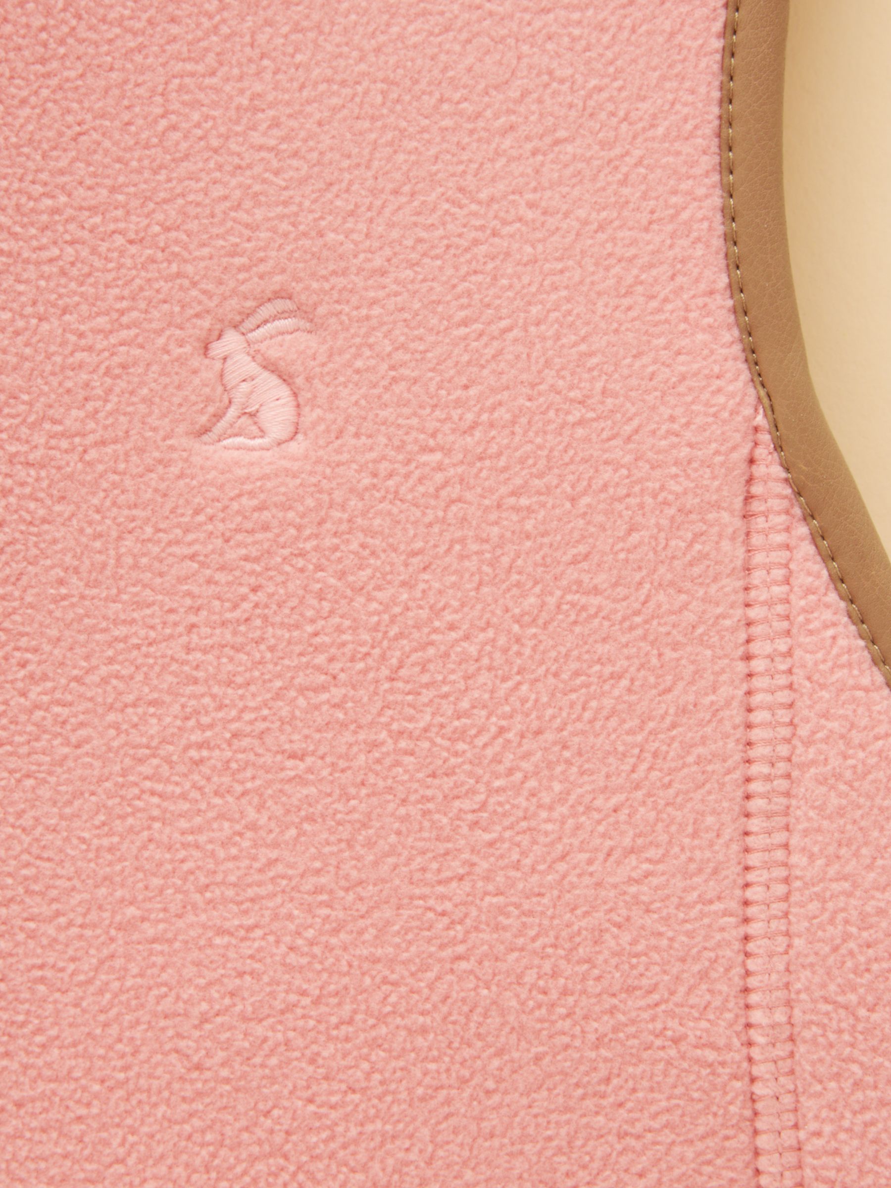 Girls' Heritage Pink Fleece Gilet - Image 4 of 5