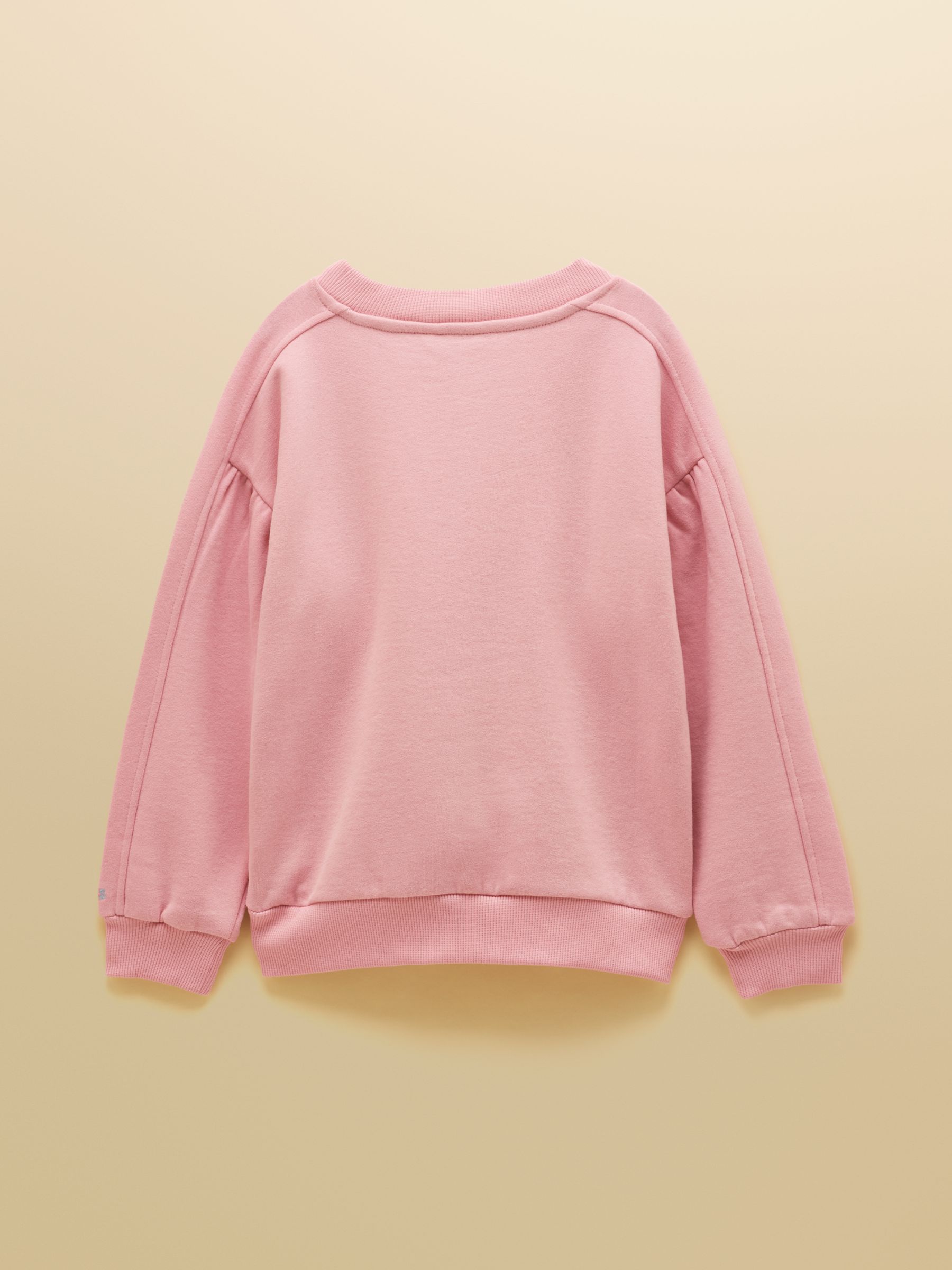 Girls' Avery Pink Icons Embroidered Sweatshirt - Image 2 of 4