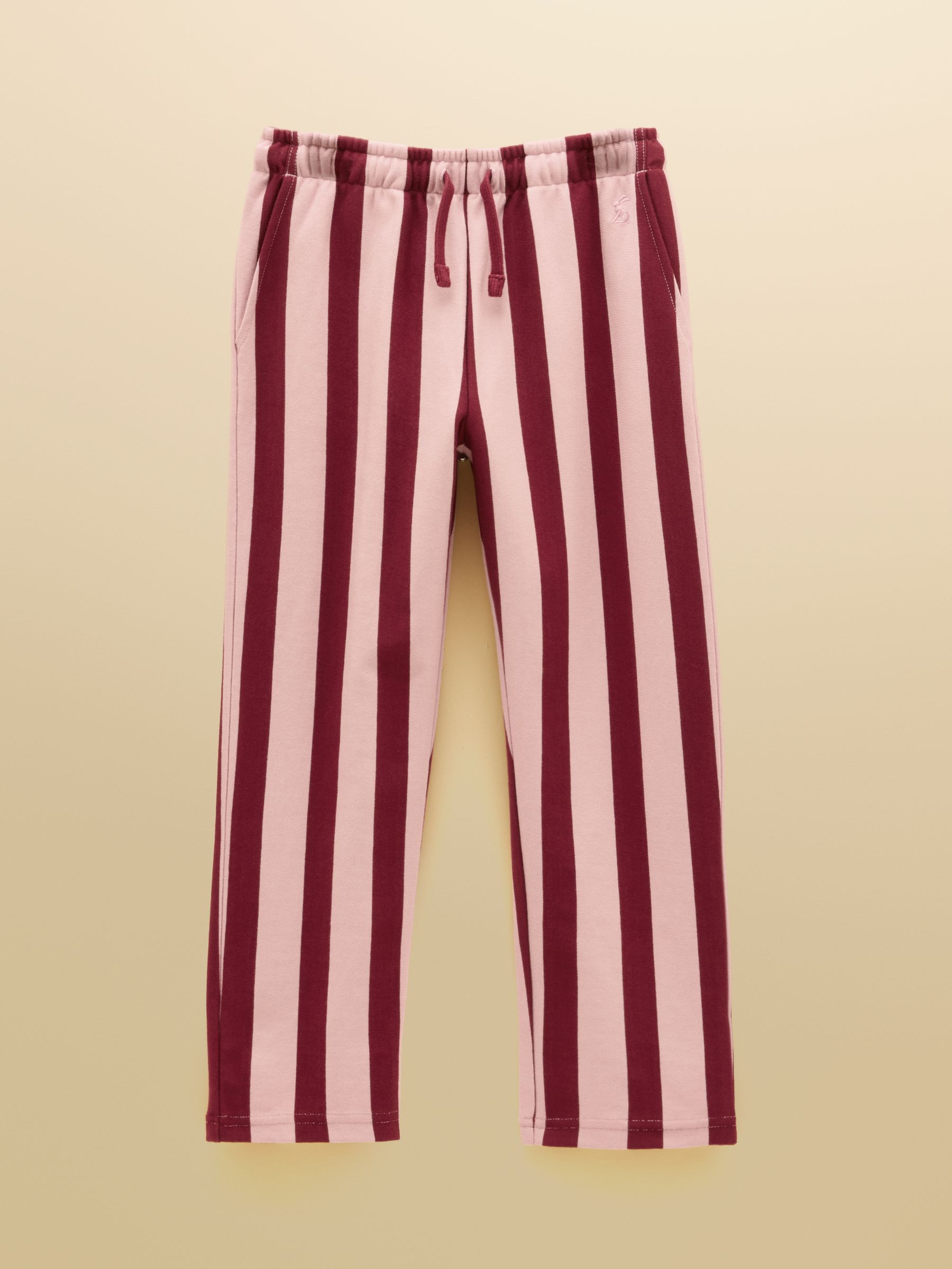 Girls' Pink & Burgundy Pull On Trousers - Image 1 of 4 Girls' Pink & Burgundy Pull On Trousers - Image 1 of 4